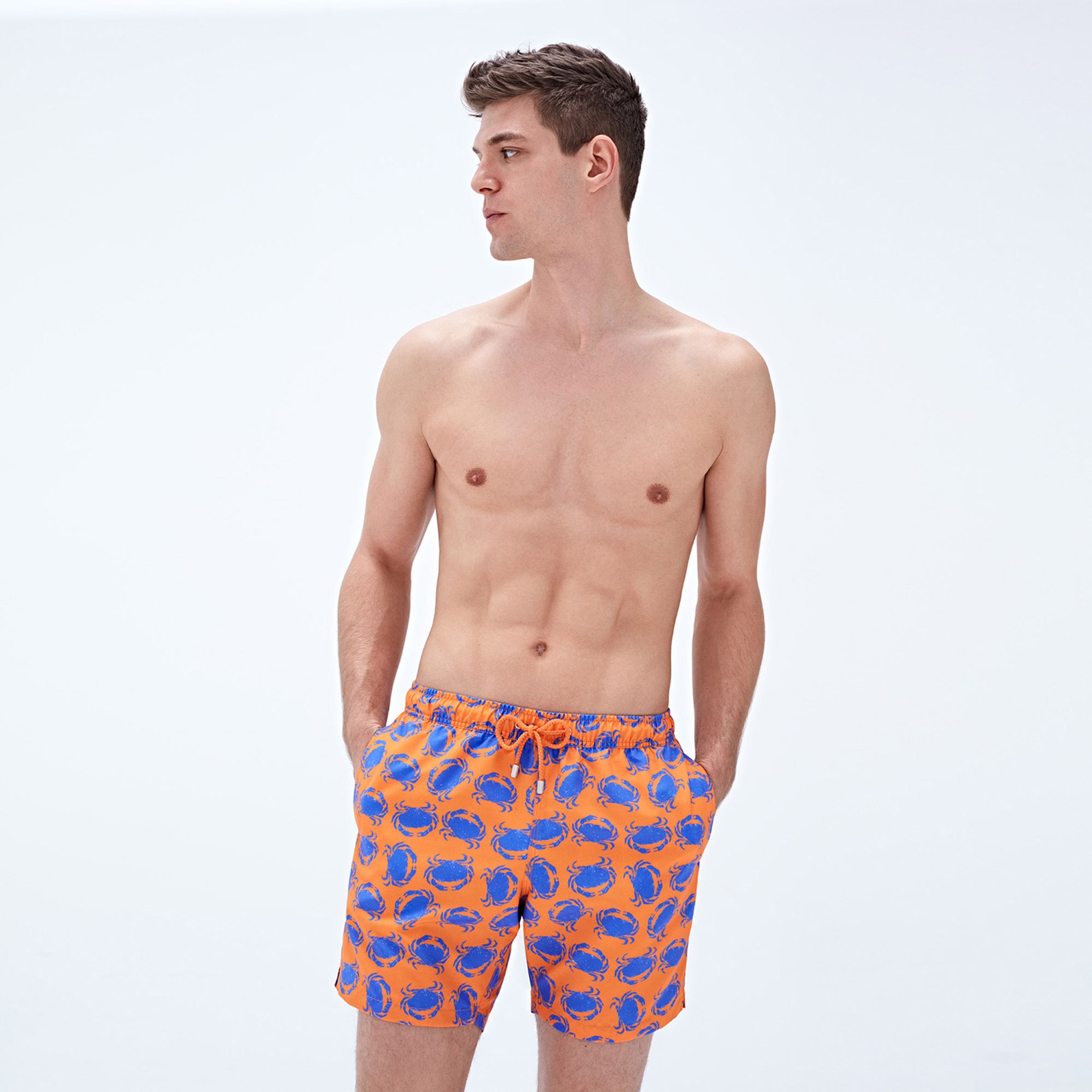 Bluemint Arthus Erkek Turuncu Mayo Şort