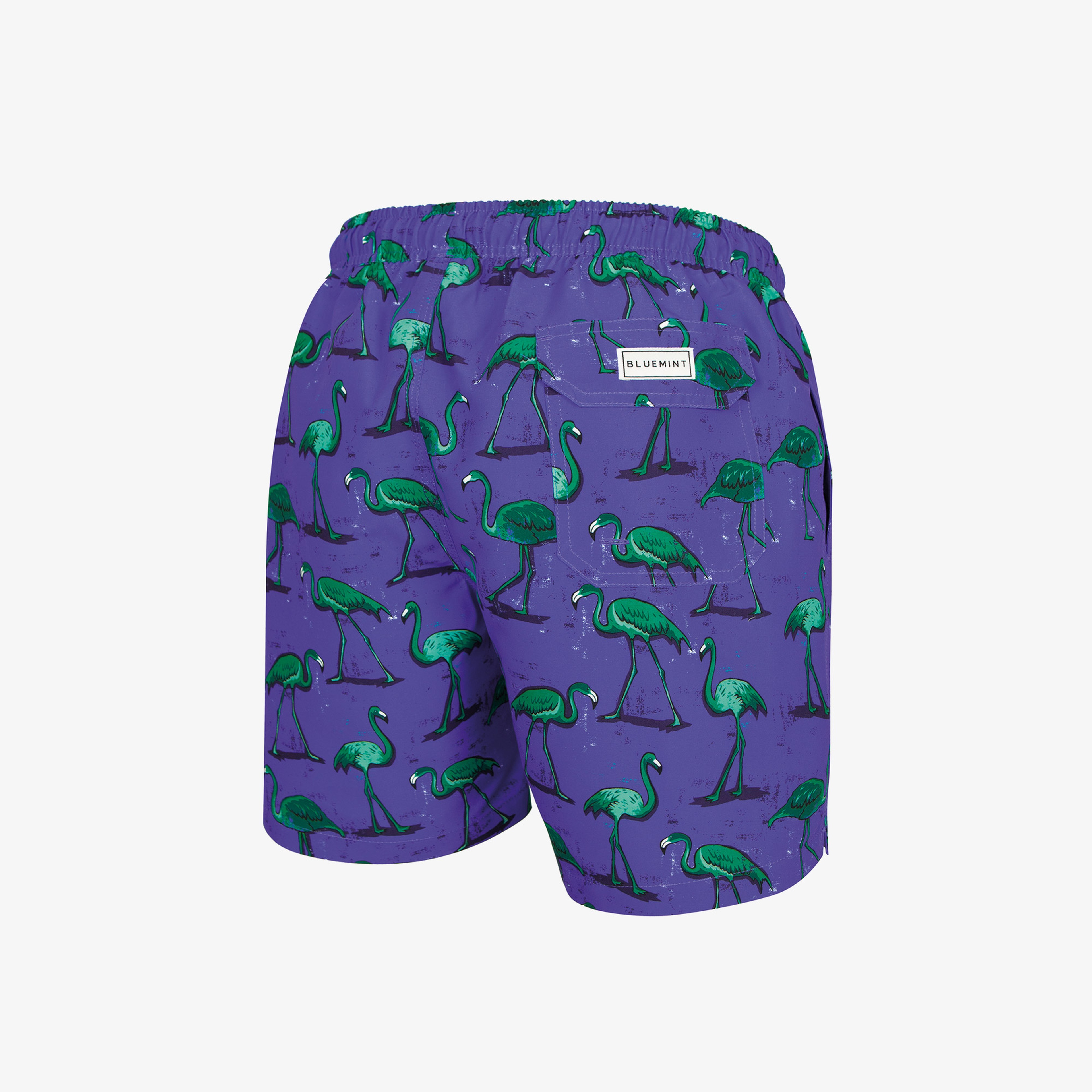 Bluemint Arthus Stretch Erkek Plum Flamingo Mor Mayo Şort