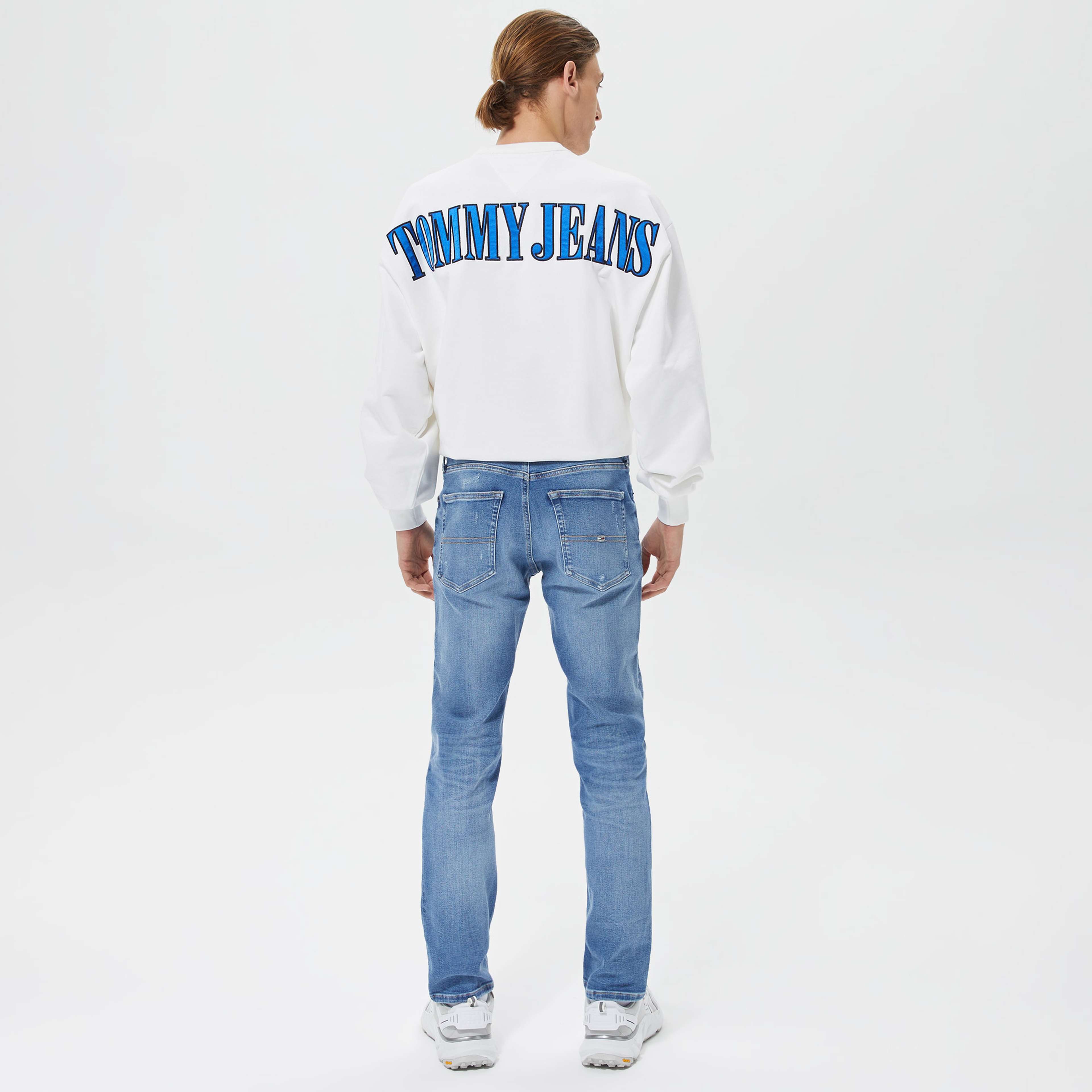 Tommy Hilfiger Scanton Slim Erkek Lacivert Jean