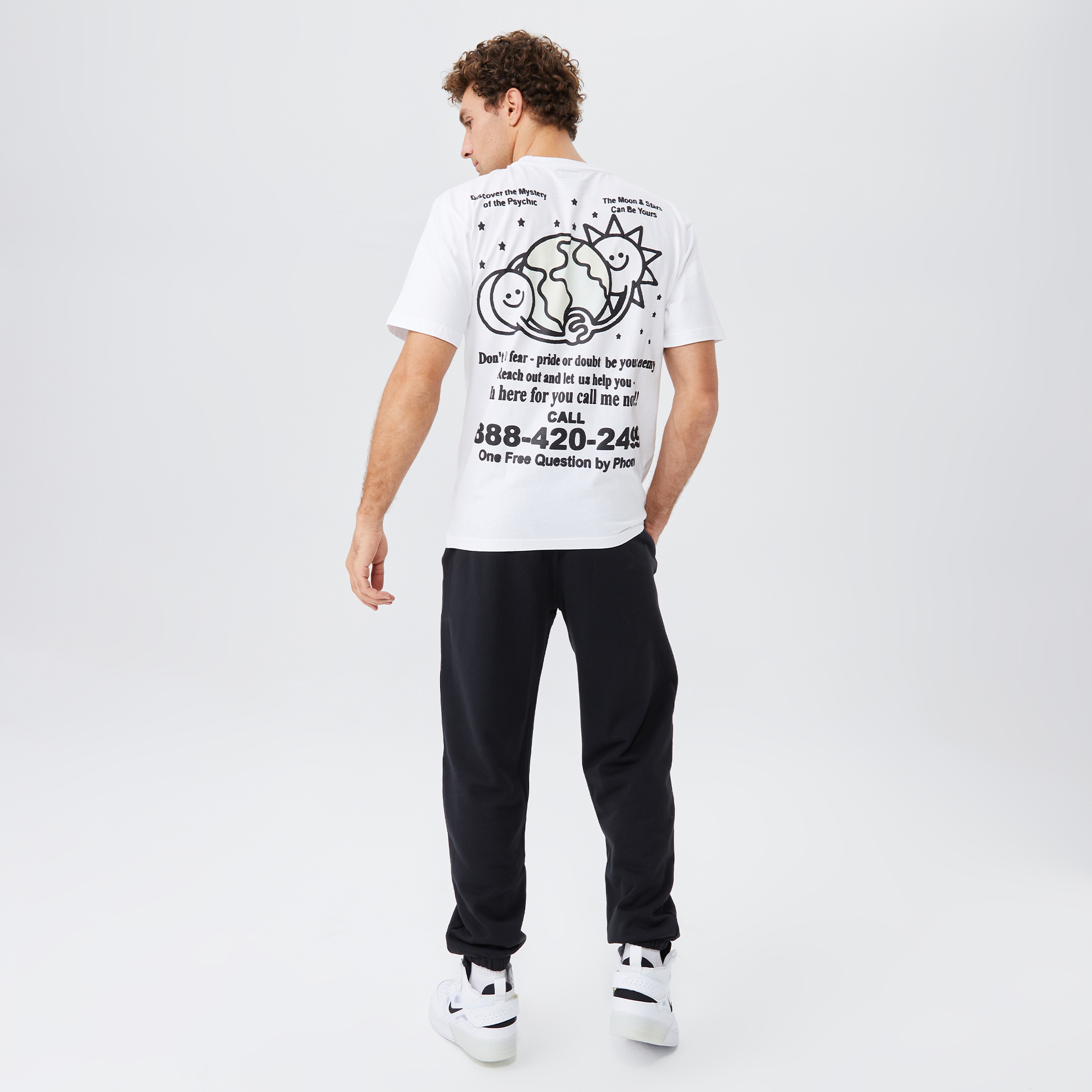 Market High Energy Team Erkek Beyaz T-Shirt