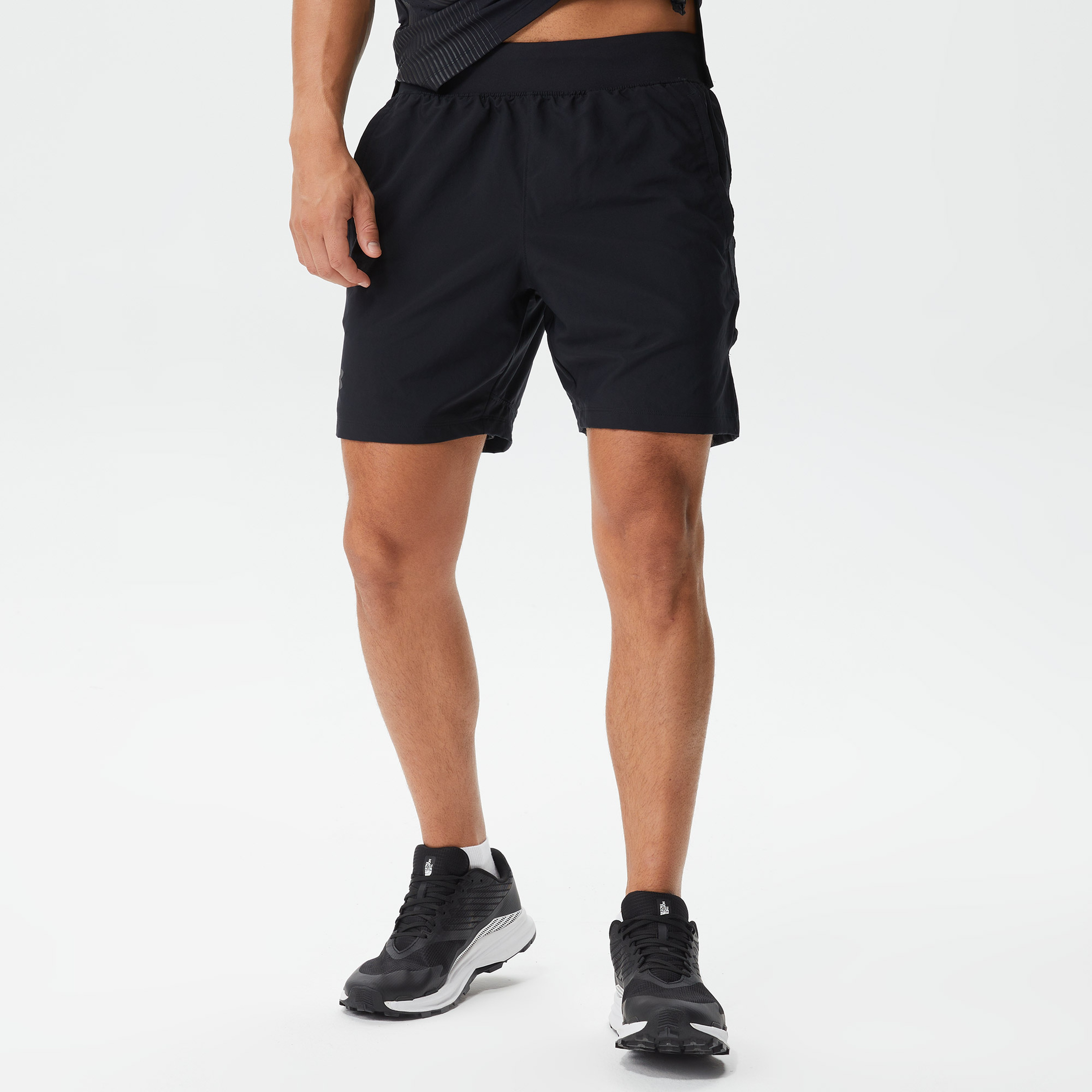 Under Armour Launch Elite 2in1 7'' Erkek Siyah Şort