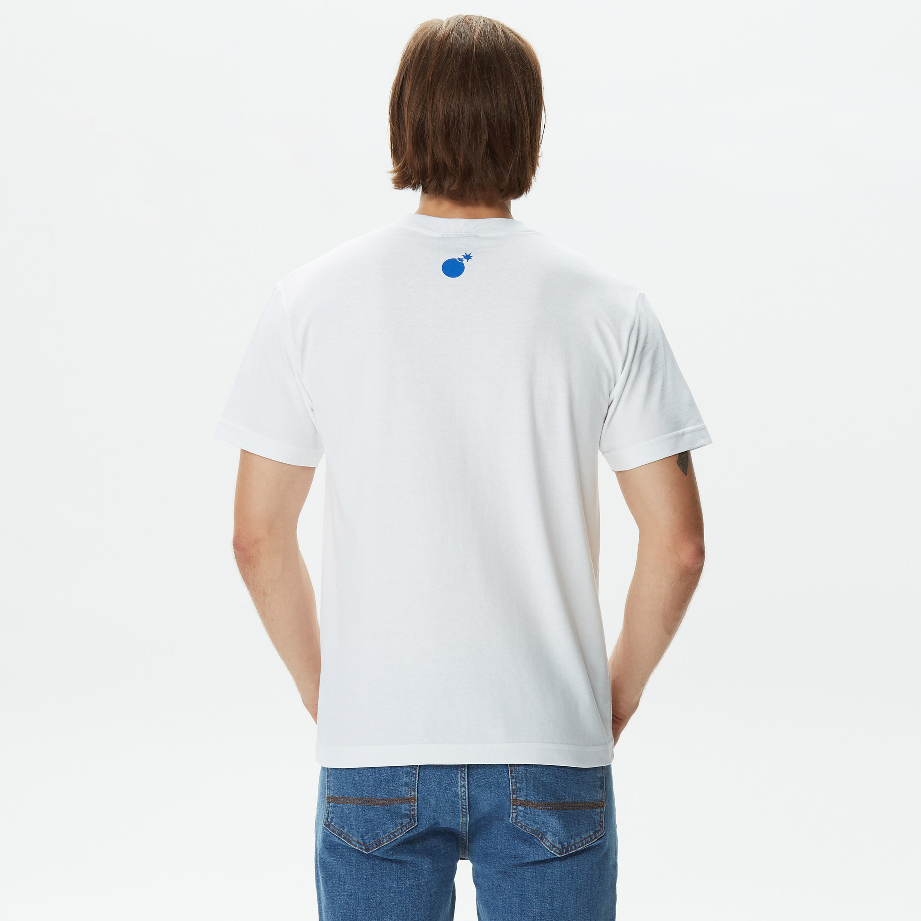 The Hundreds The End Erkek Beyaz T-Shirt