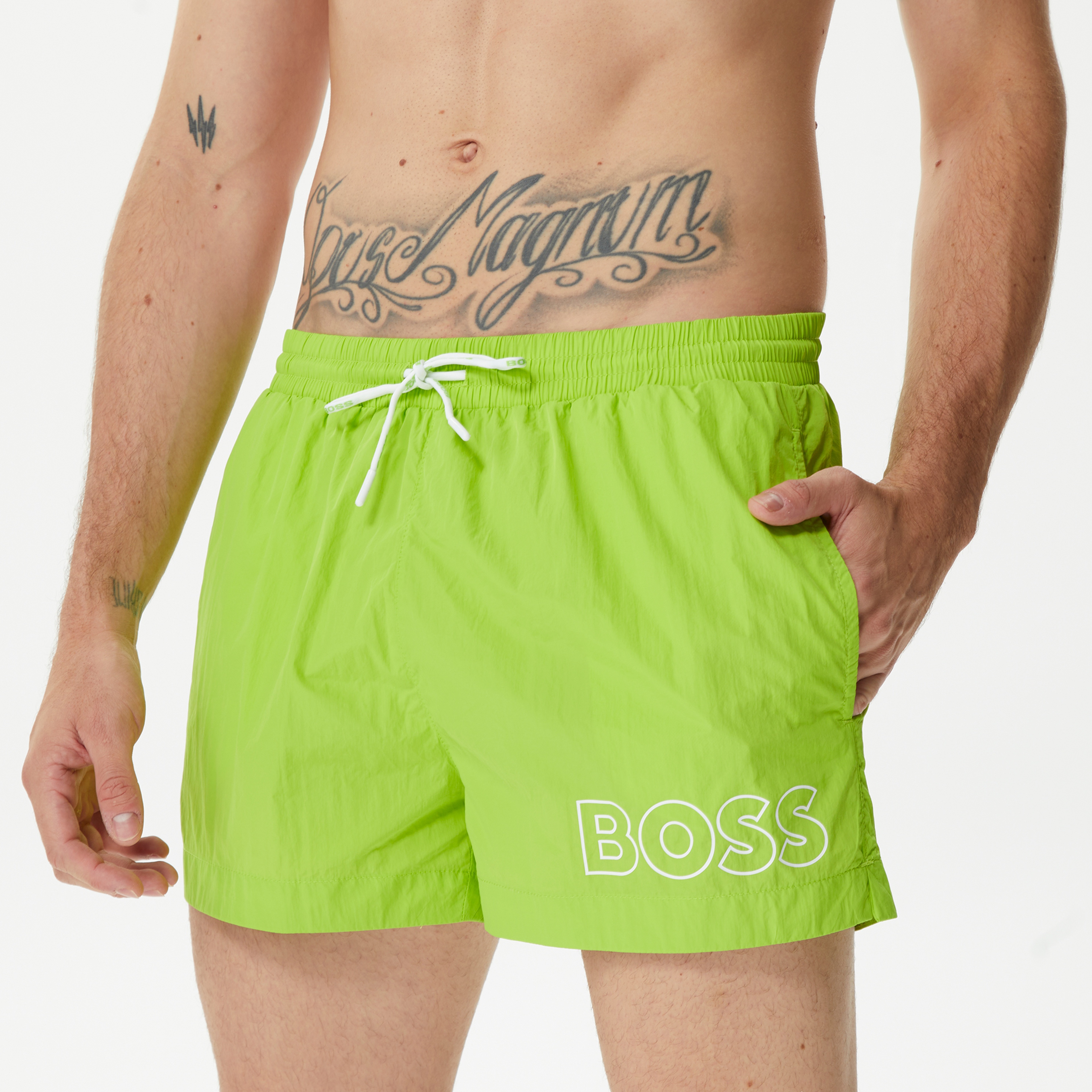 Boss Erkek Yeşil Mayoşort