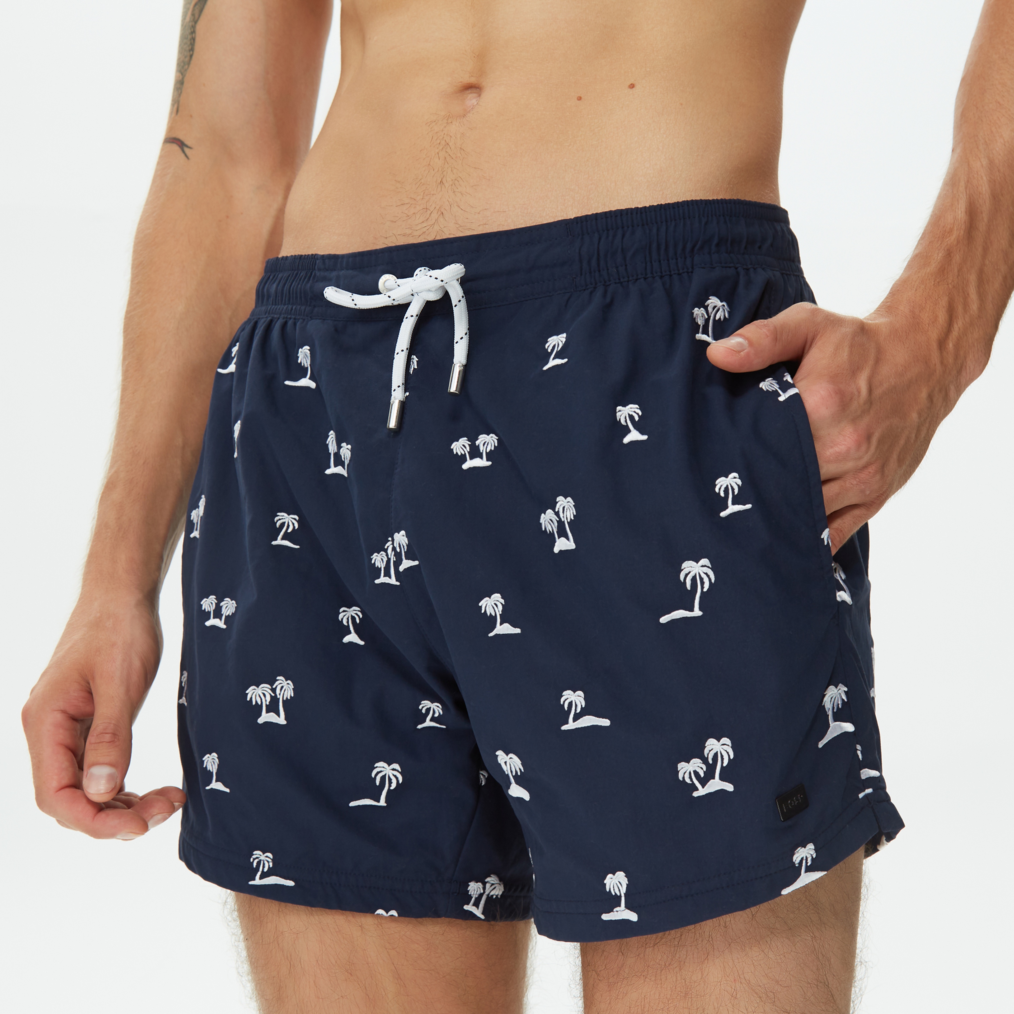 Boss Erkek Lacivert Mayoşort