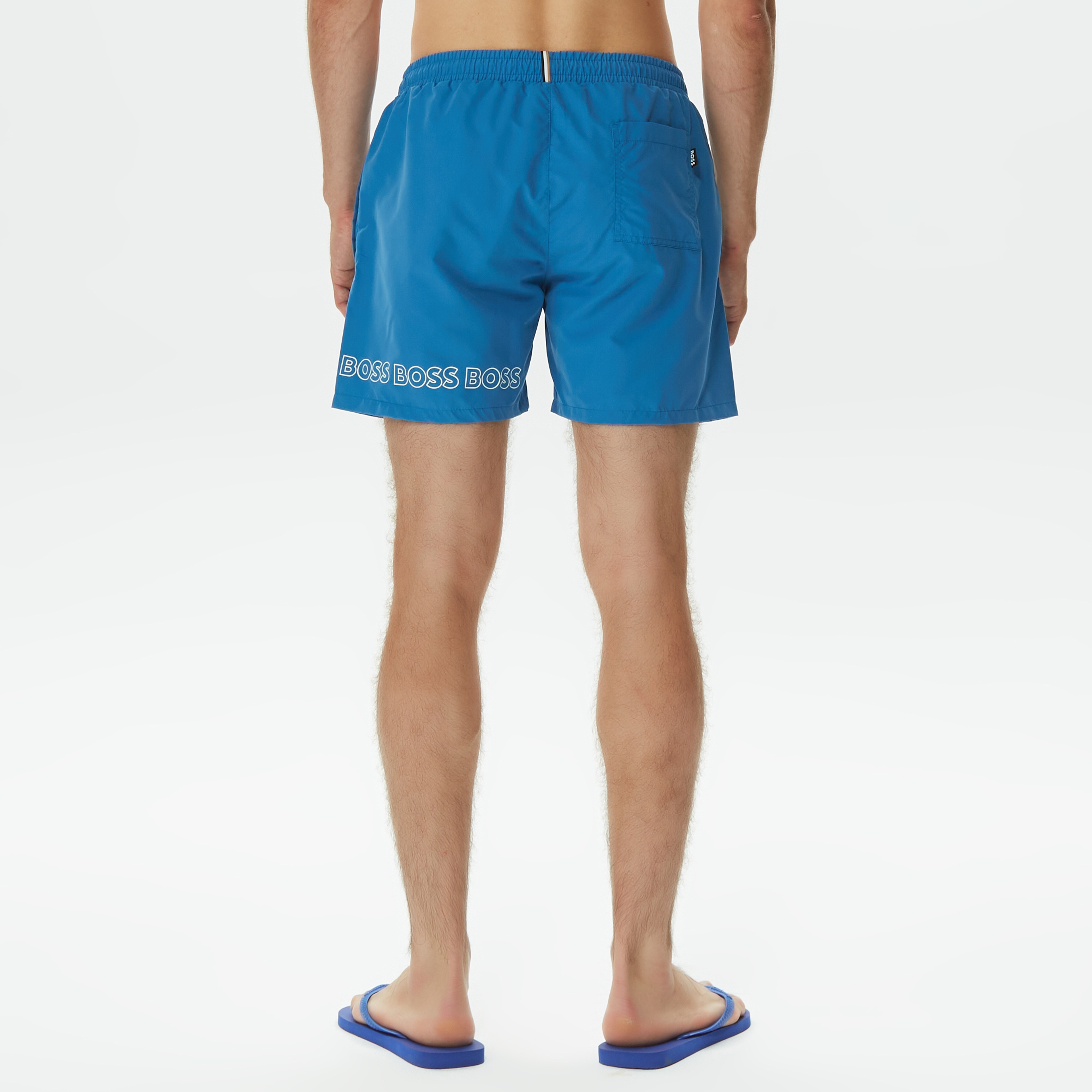Boss Erkek Mavi Mayo Şort