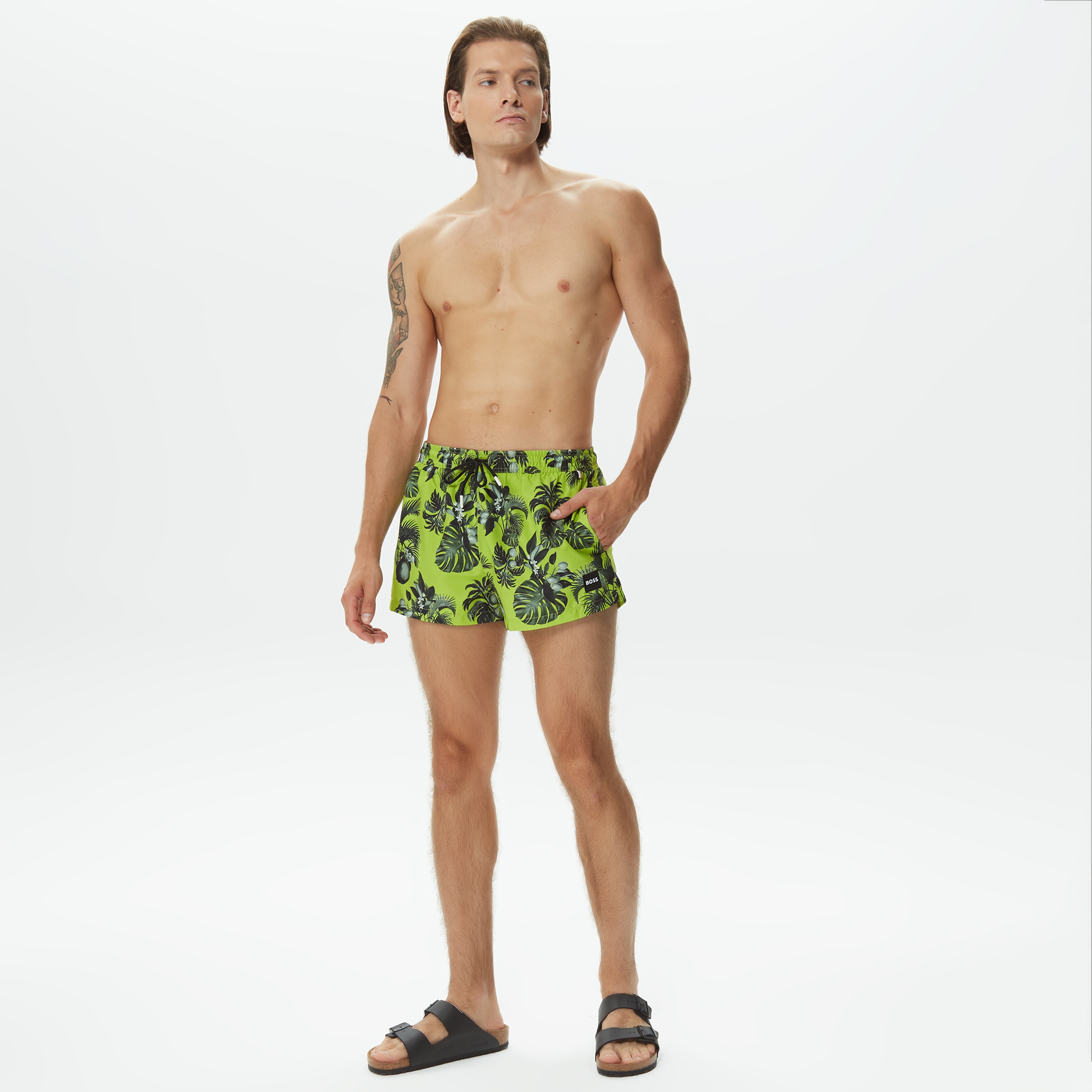 Boss Erkek Yeşil Mayoşort