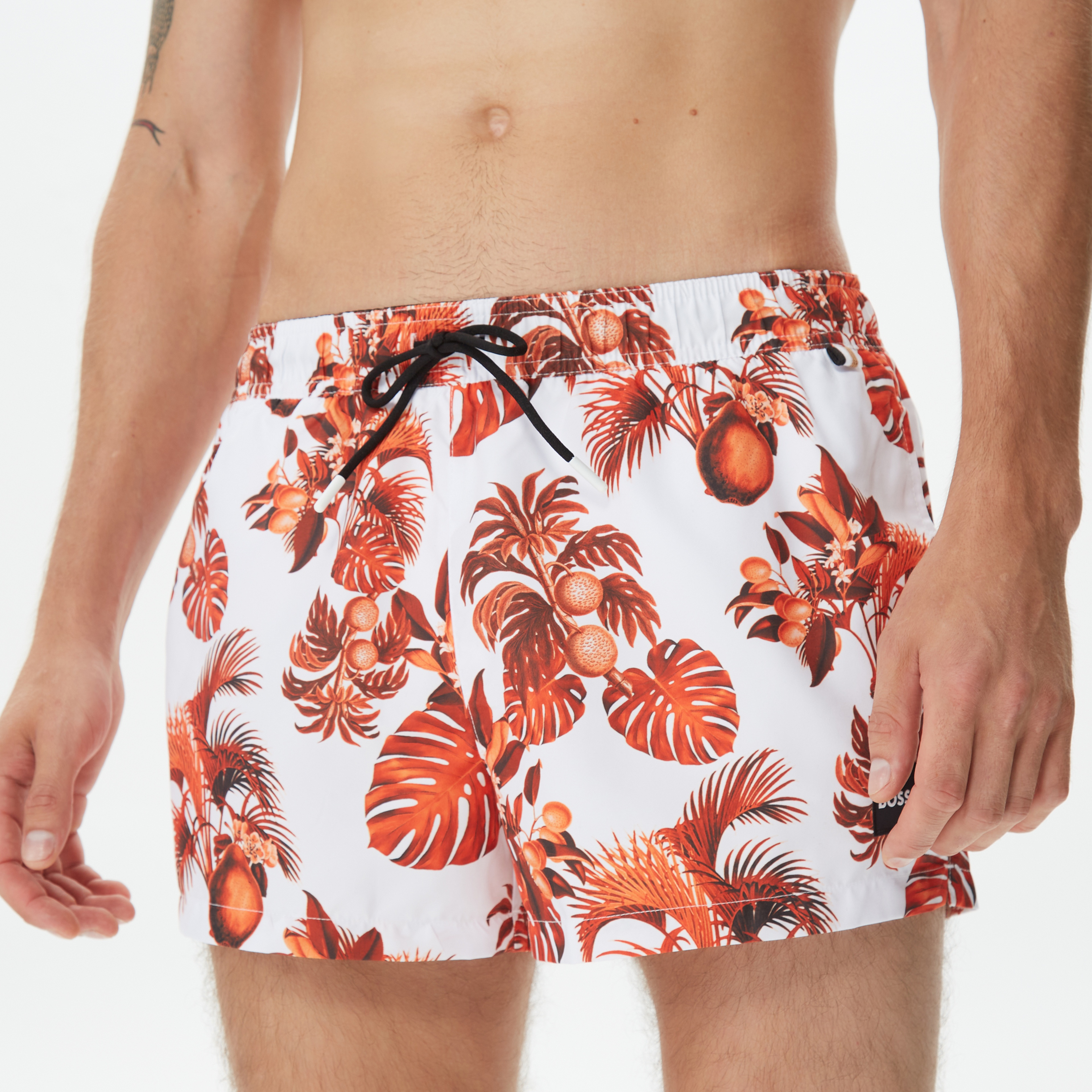 Boss Erkek Beyaz Mayoşort