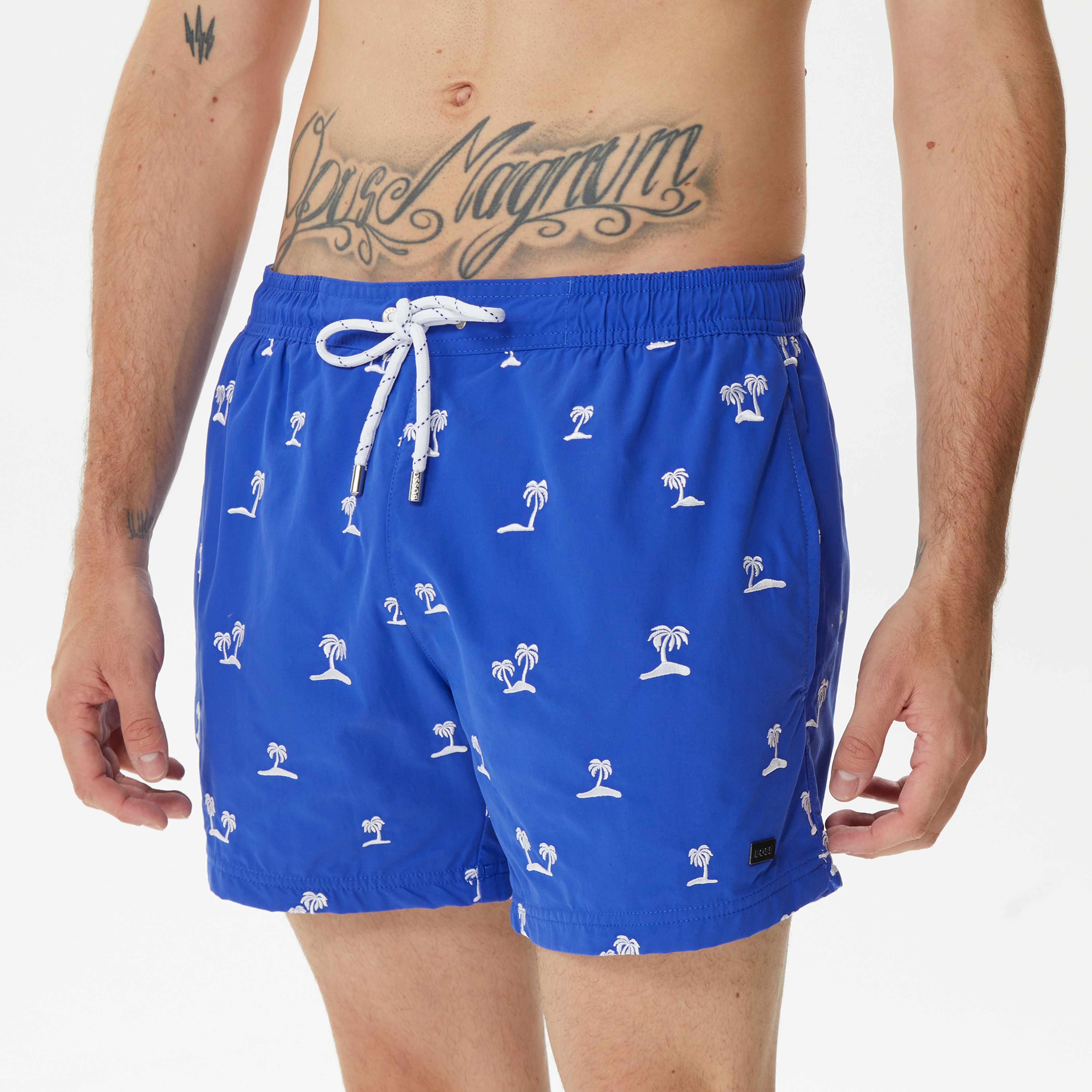 Boss Erkek Mavi Mayoşort