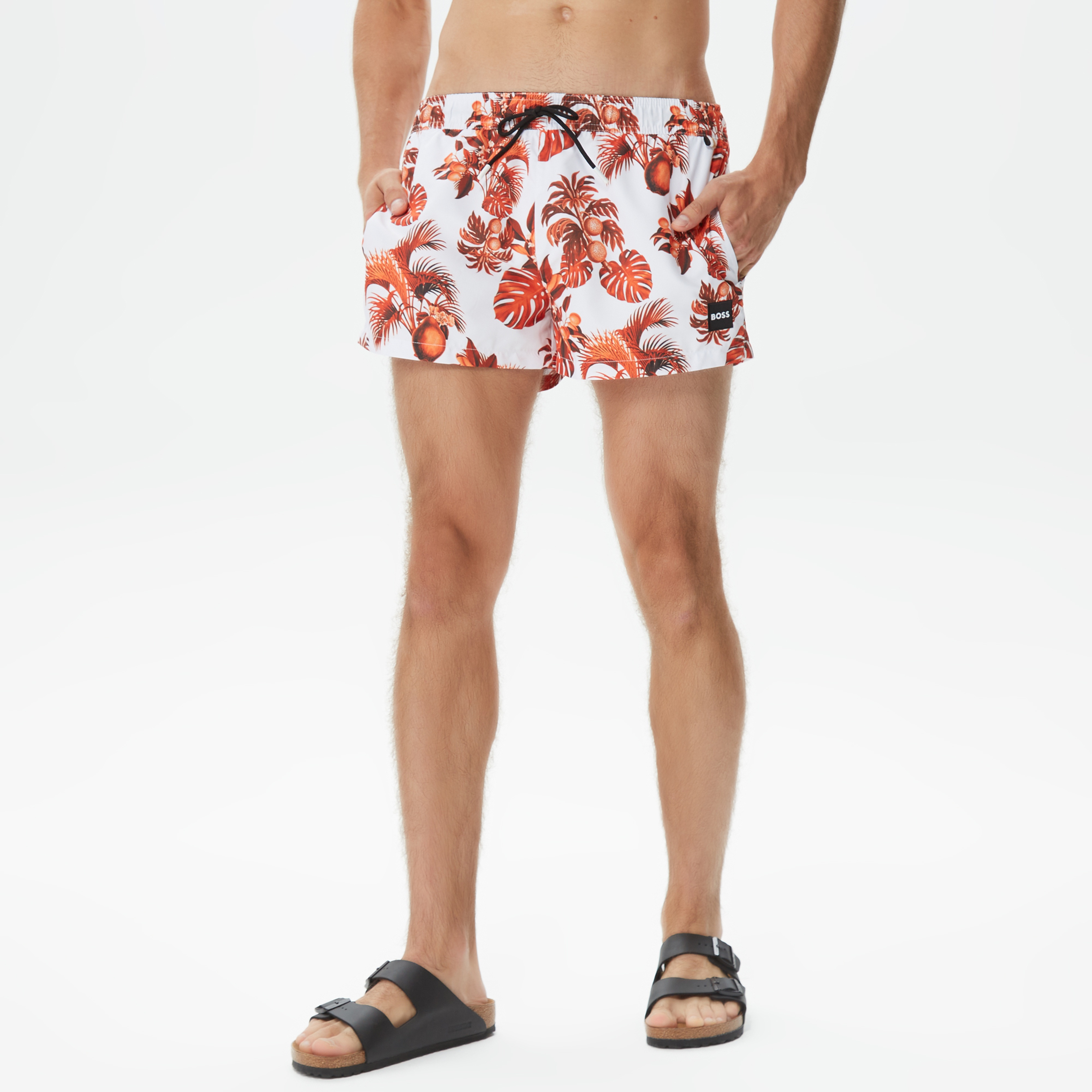 Boss Erkek Beyaz Mayoşort