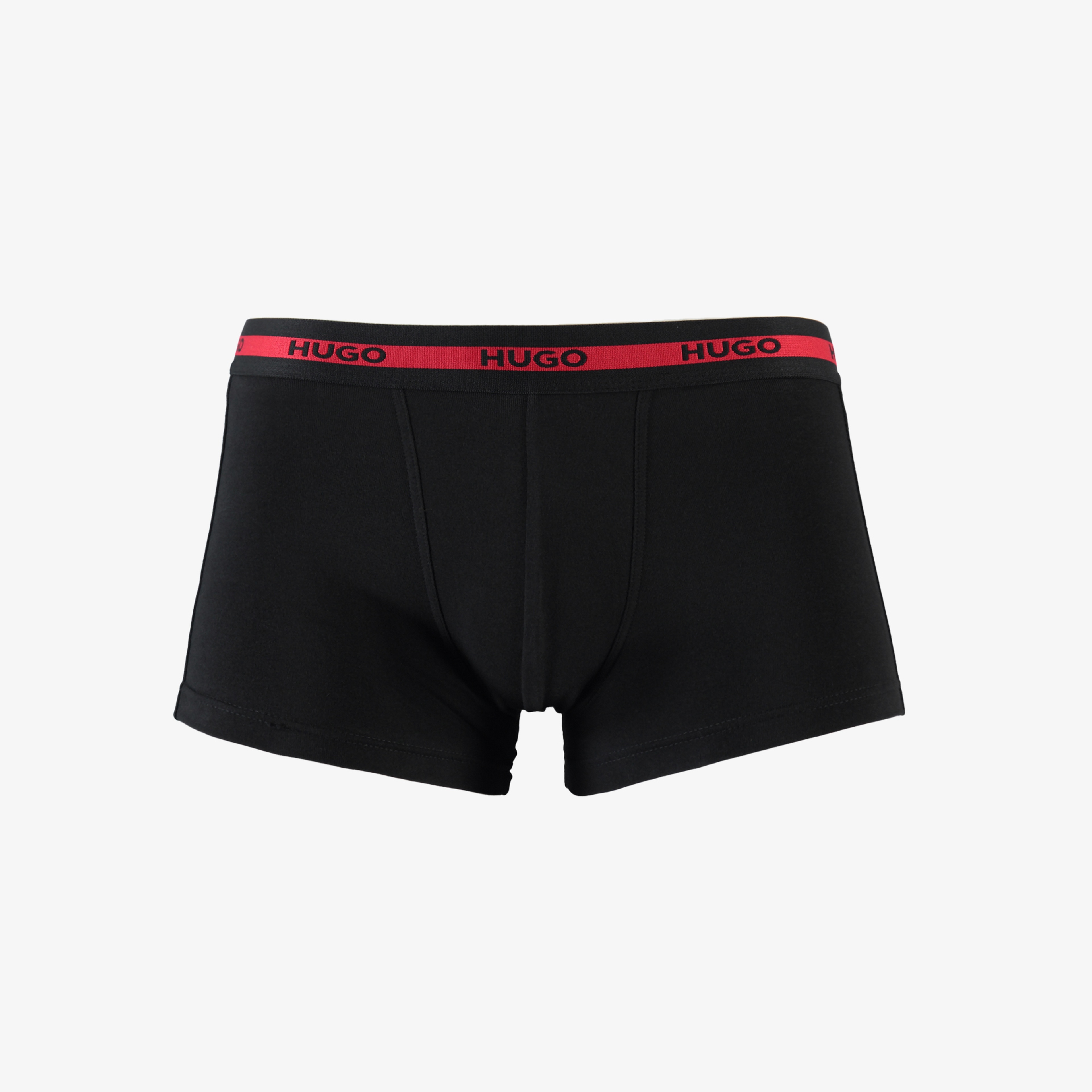 Hugo Trunk 3'Lü Erkek Siyah Boxer