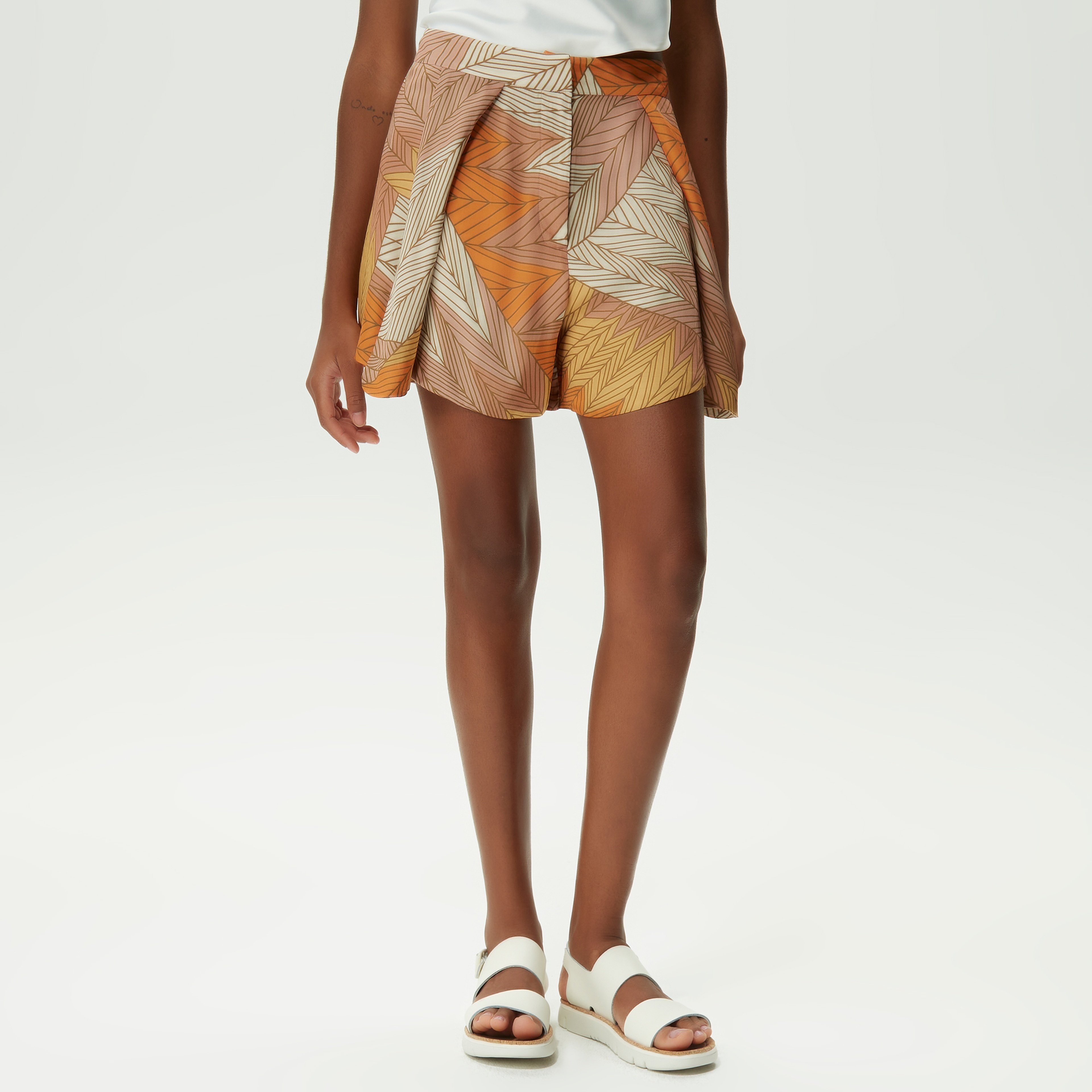 Dahlia Bianca Kadın Renkli Şort