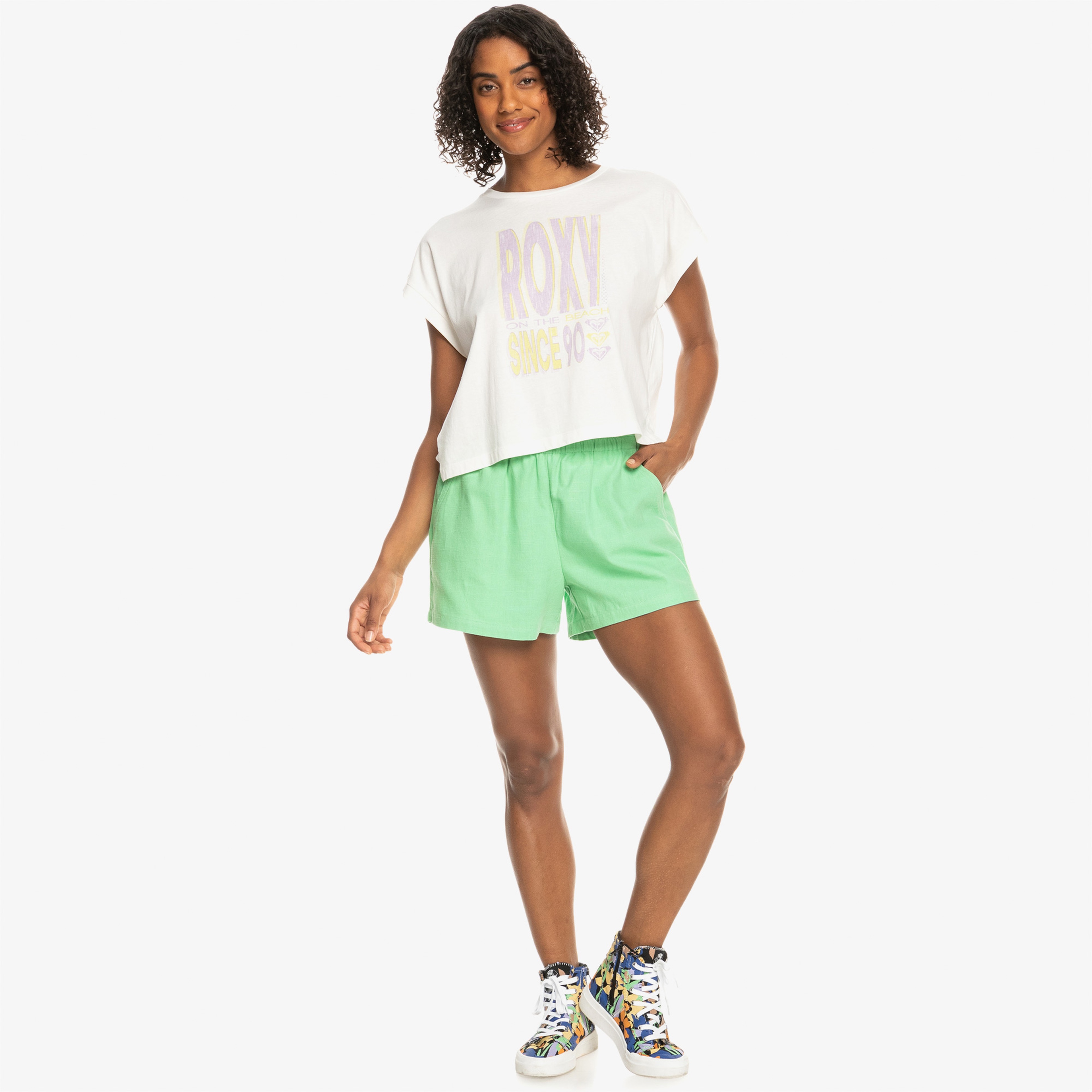 Roxy Kadın Beyaz T-Shirt