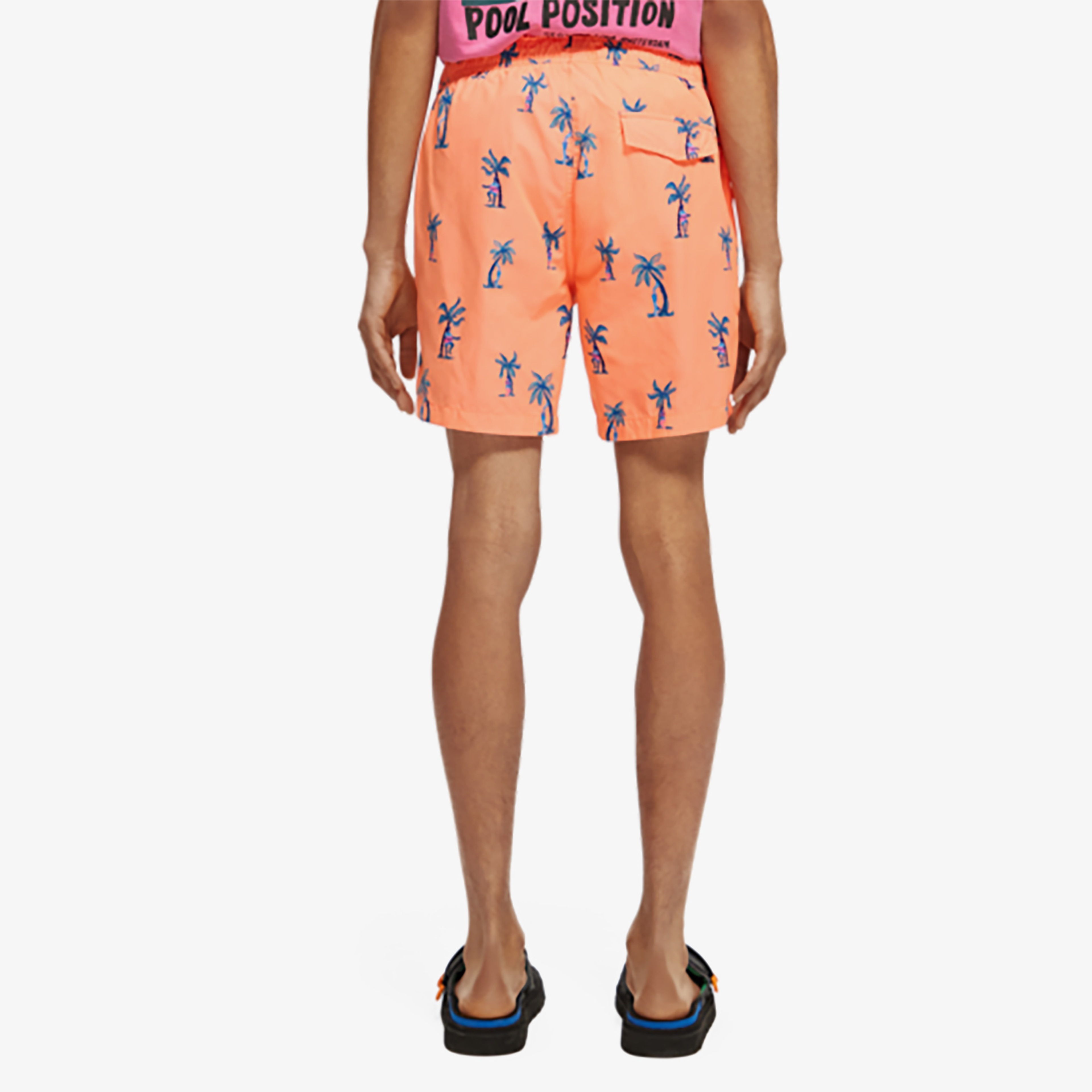 Scotch&Soda Erkek Turuncu Mayoşort