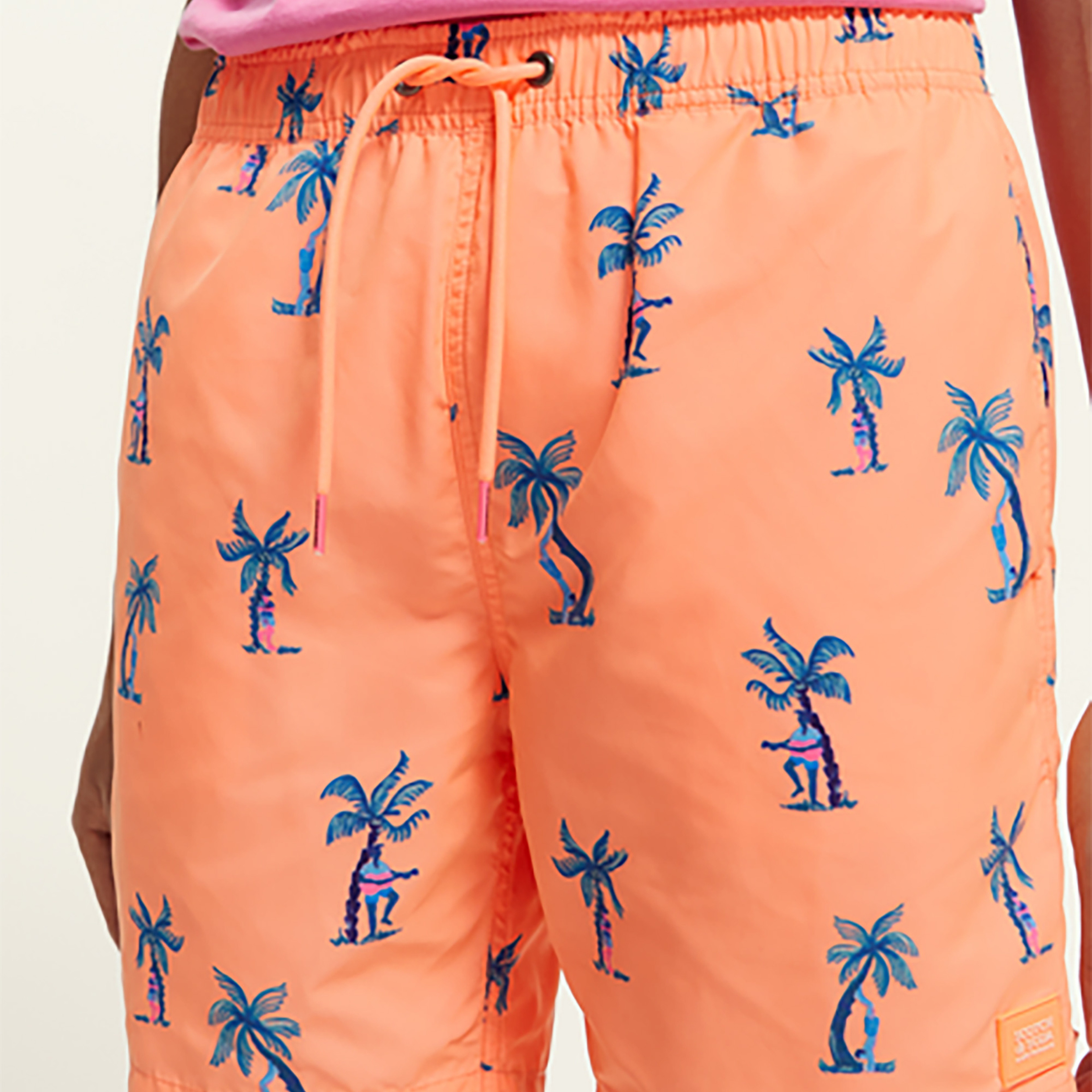 Scotch&Soda Erkek Turuncu Mayoşort