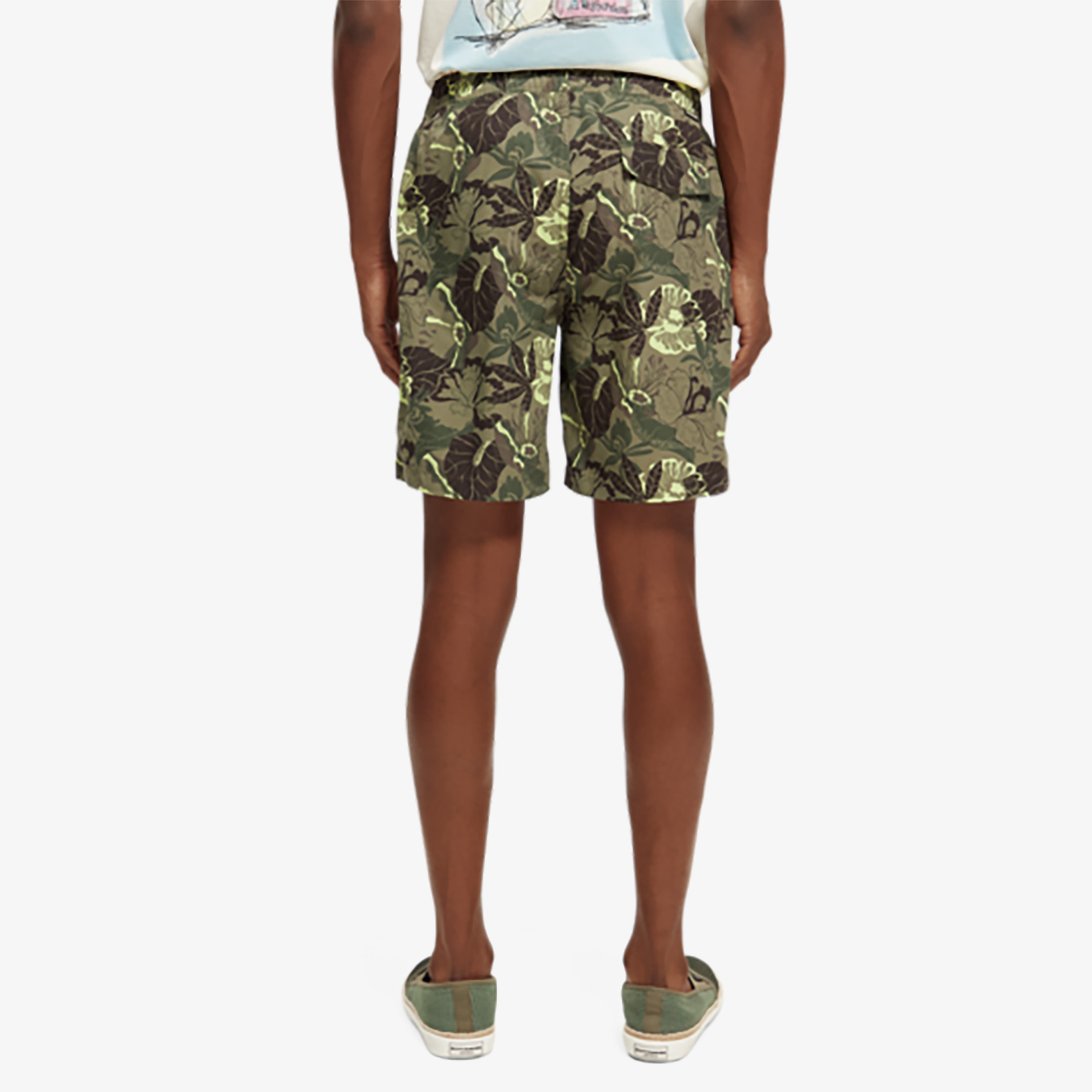 Scotch&Soda Erkek Yeşil Mayo Şort