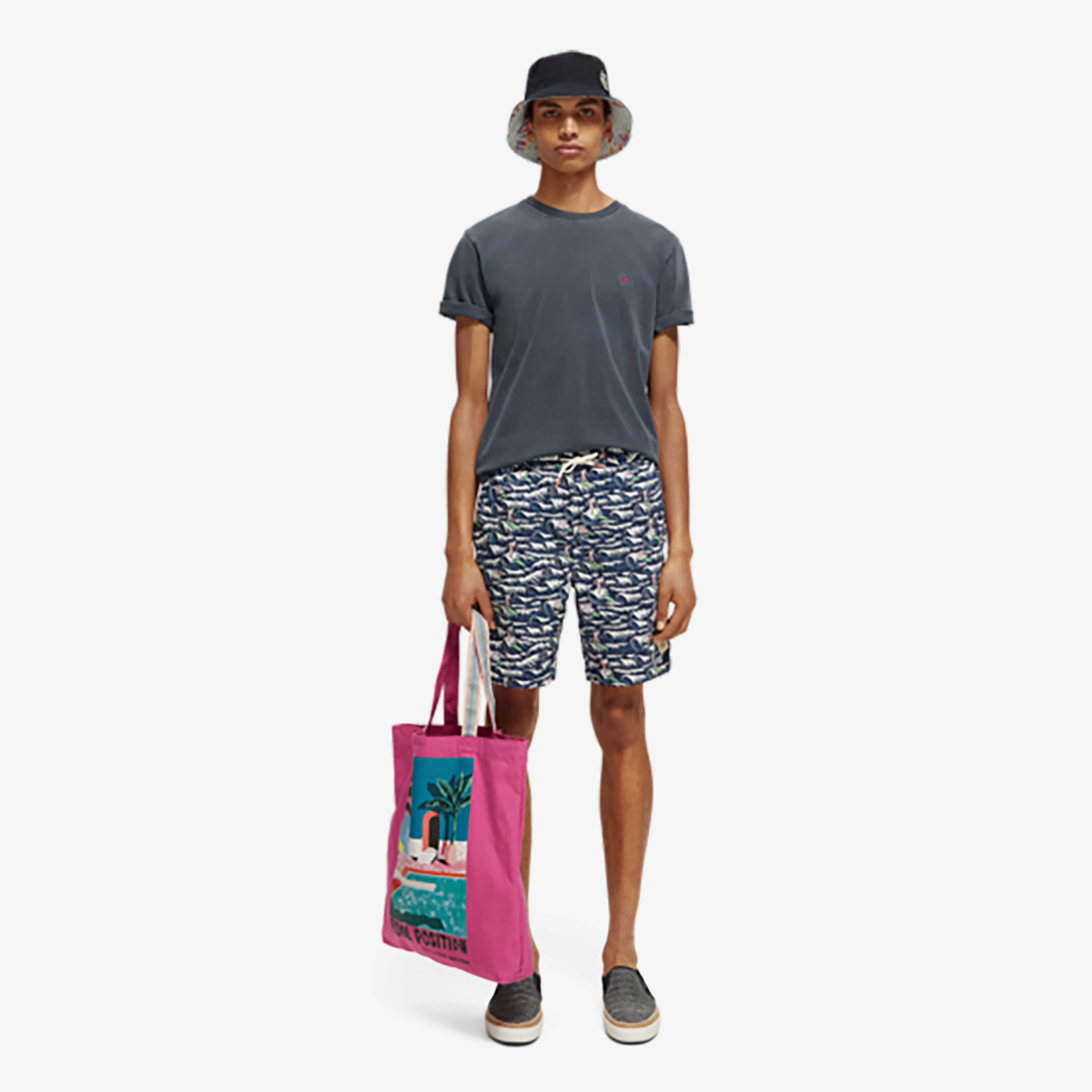 Scotch&Soda Erkek Mavi Mayoşort