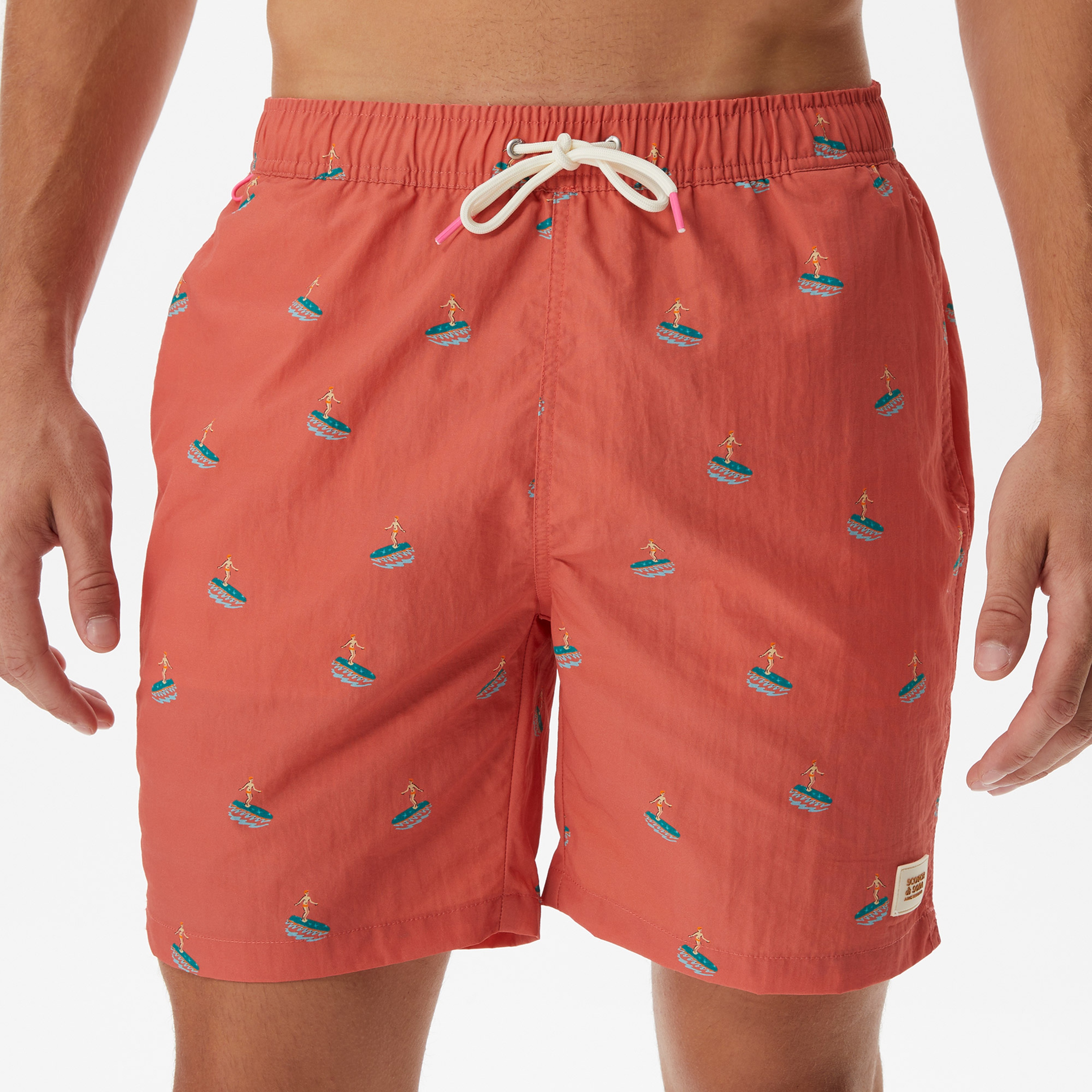 Scotch&Soda Erkek Turuncu Mayoşort