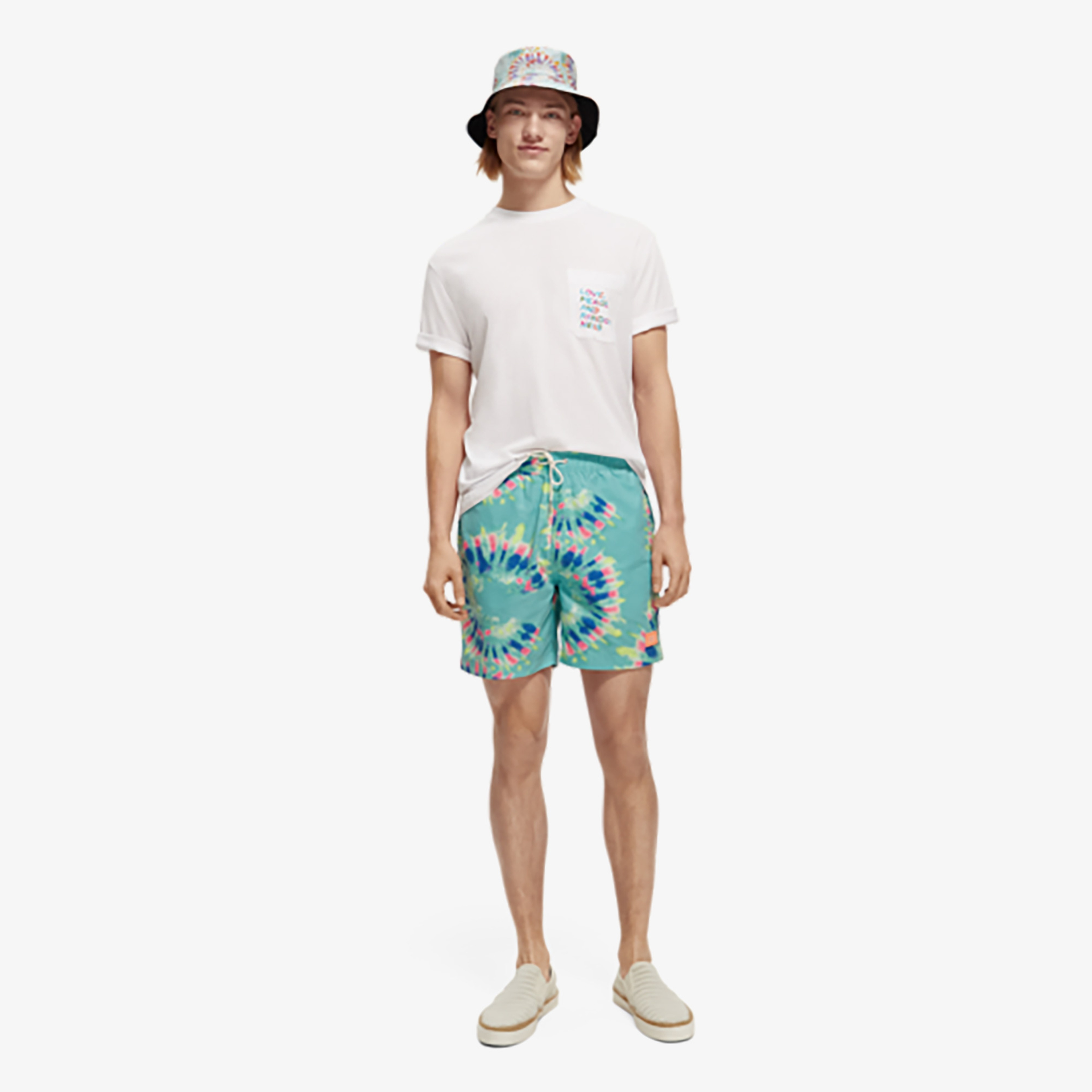 Scotch&Soda Erkek Yeşil Mayoşort