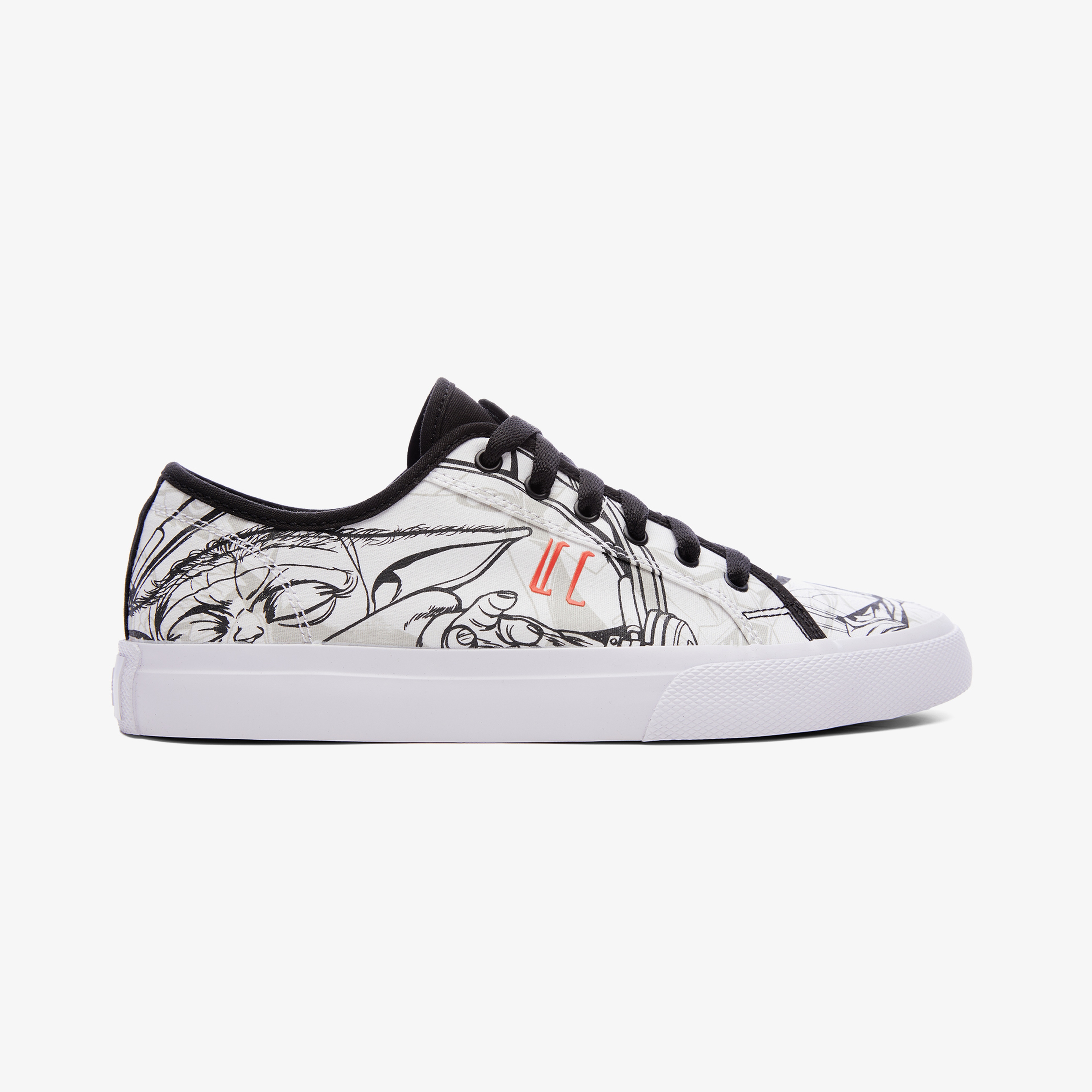 DC Shoes Star Wars Erkek Beyaz Sneaker