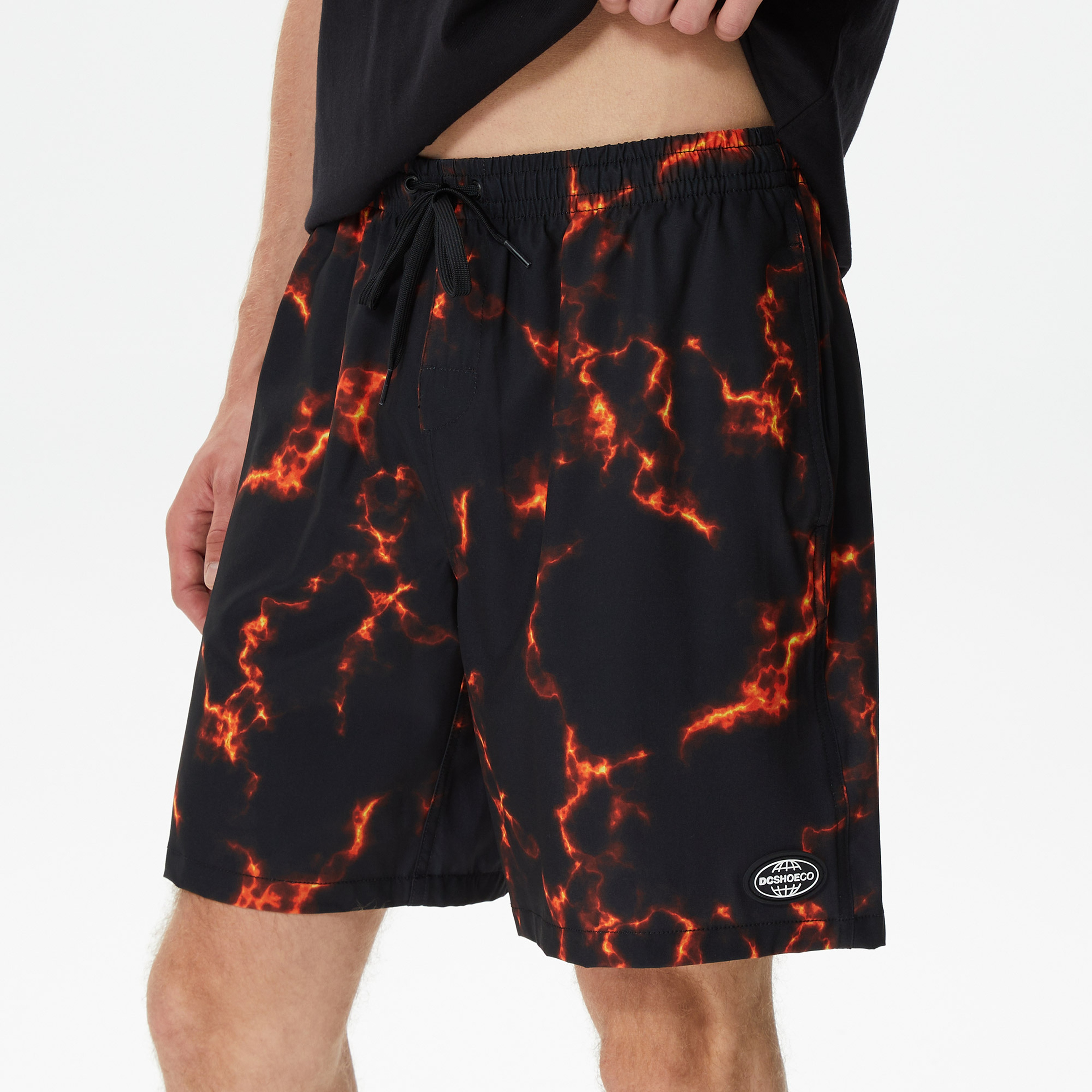 DC Shoes Press On Erkek Siyah Deniz Şortu