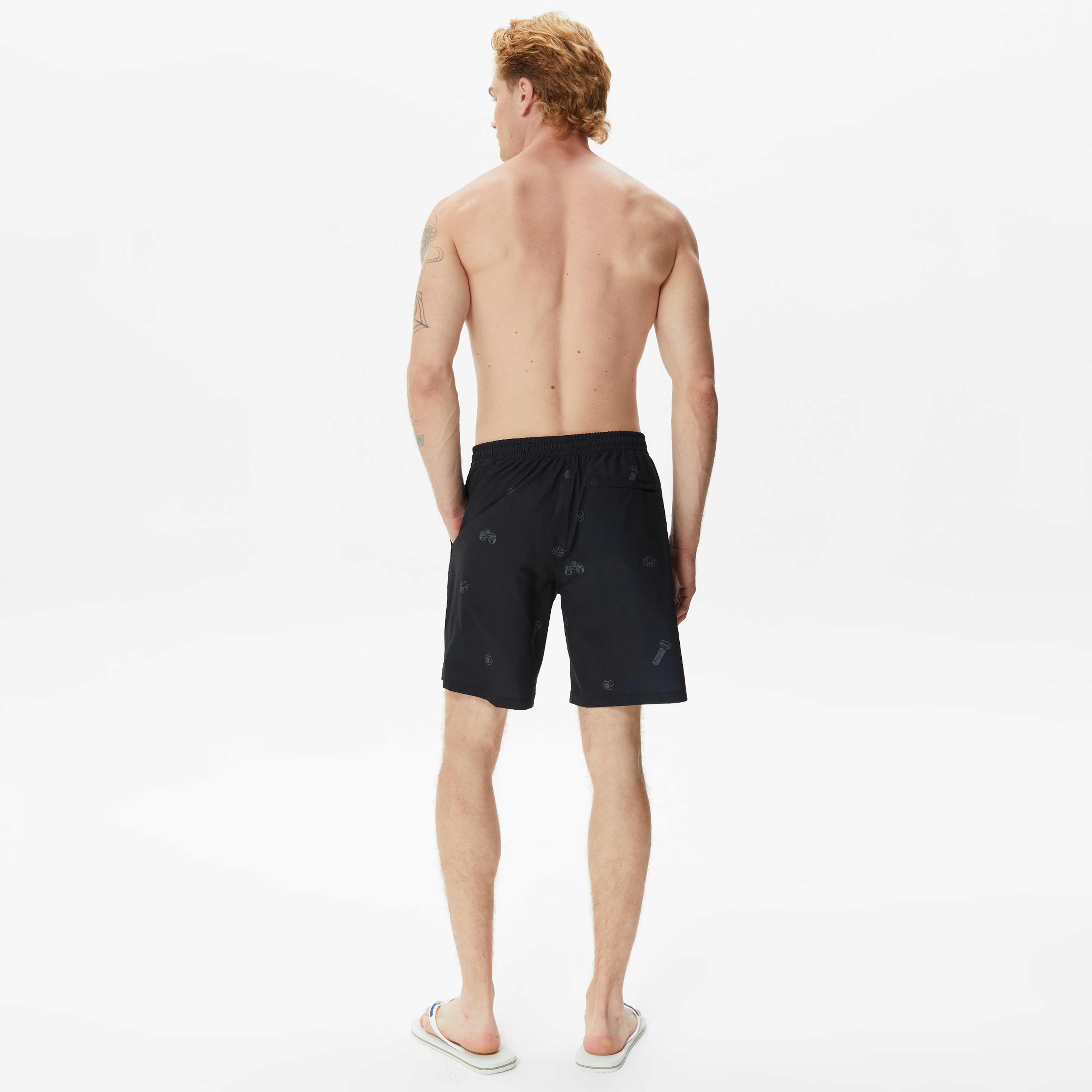 DC Shoes Press On Erkek Siyah Deniz Şortu