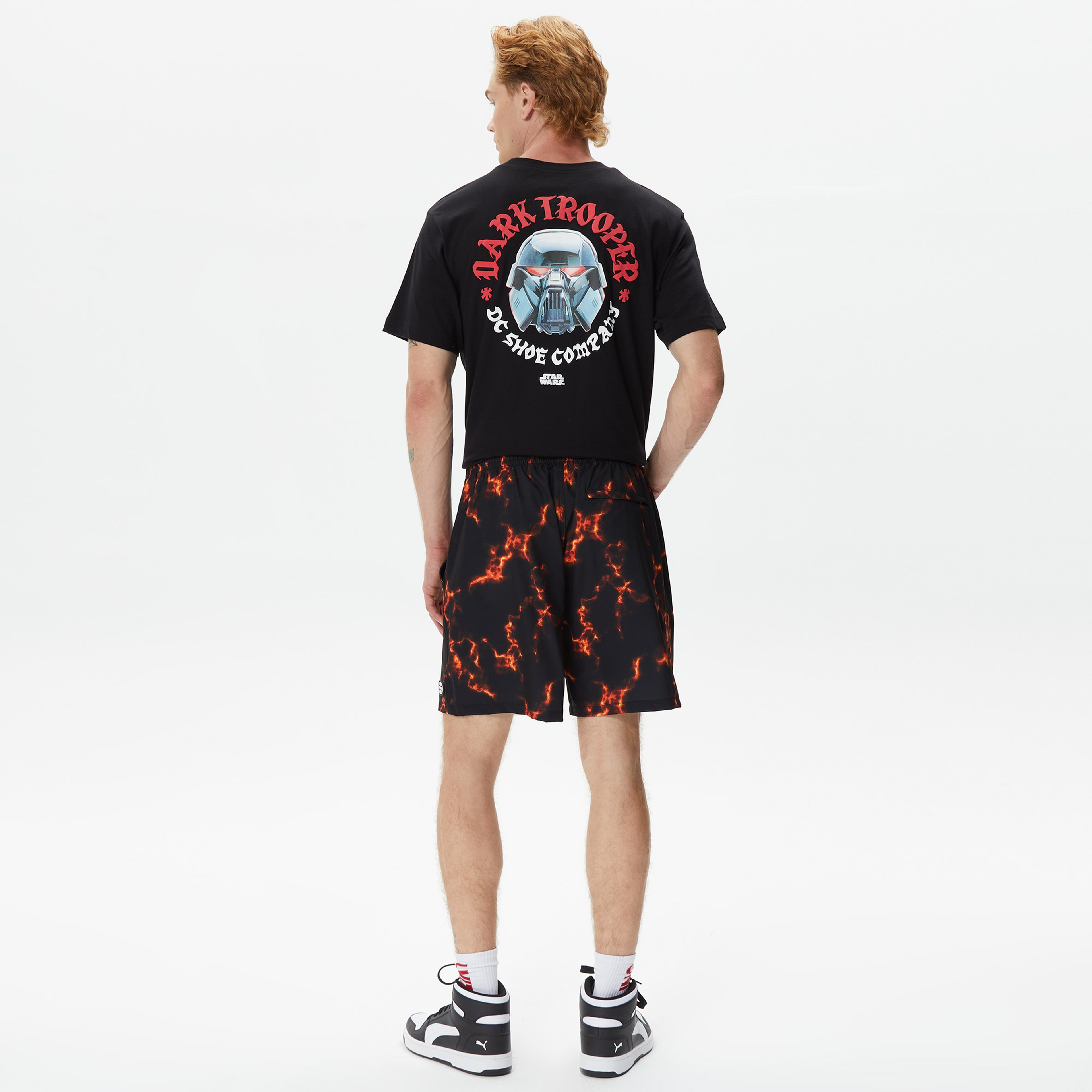 DC Shoes Press On Erkek Siyah Deniz Şortu