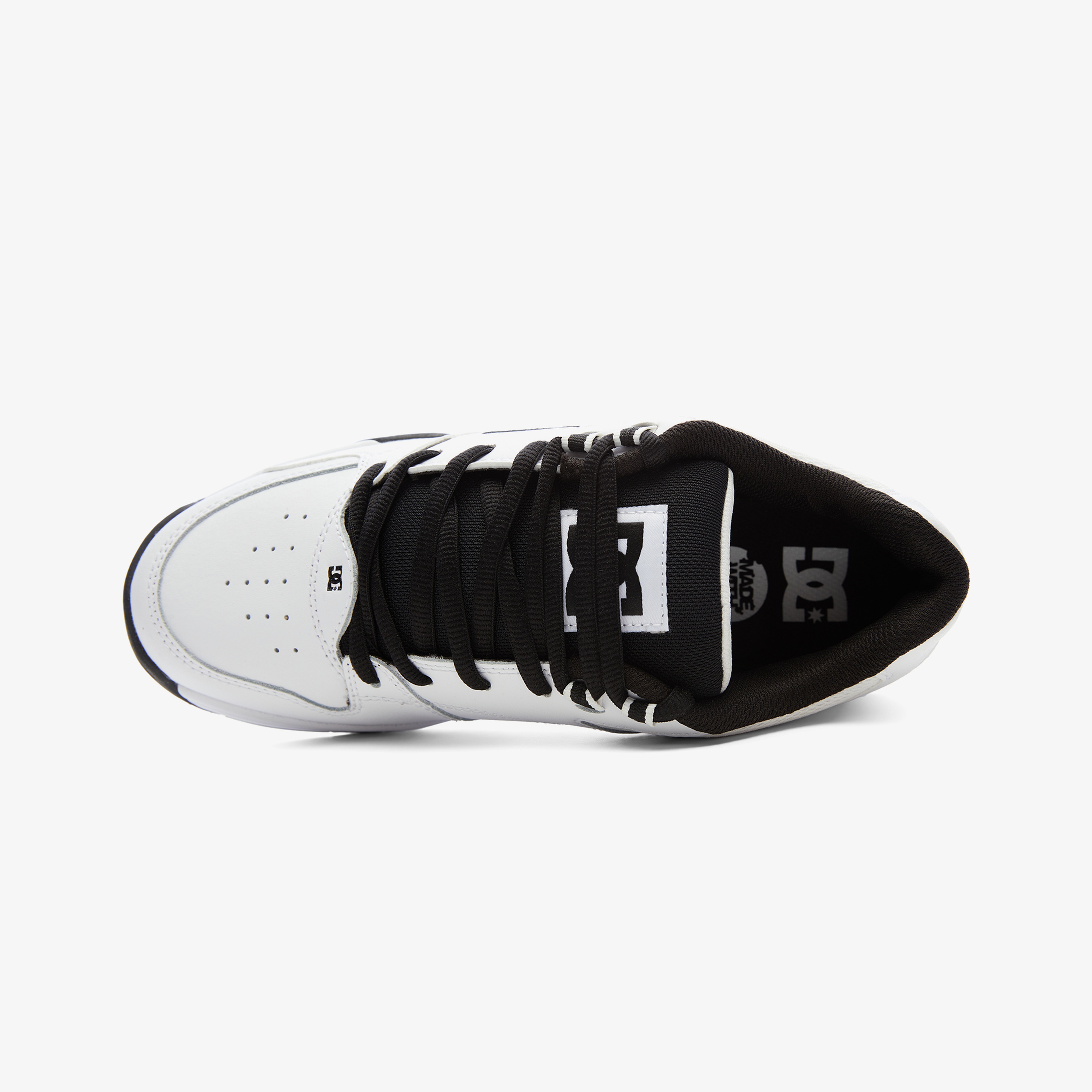 DC Shoes Versatile Skate Trainers Erkek Beyaz Sneaker