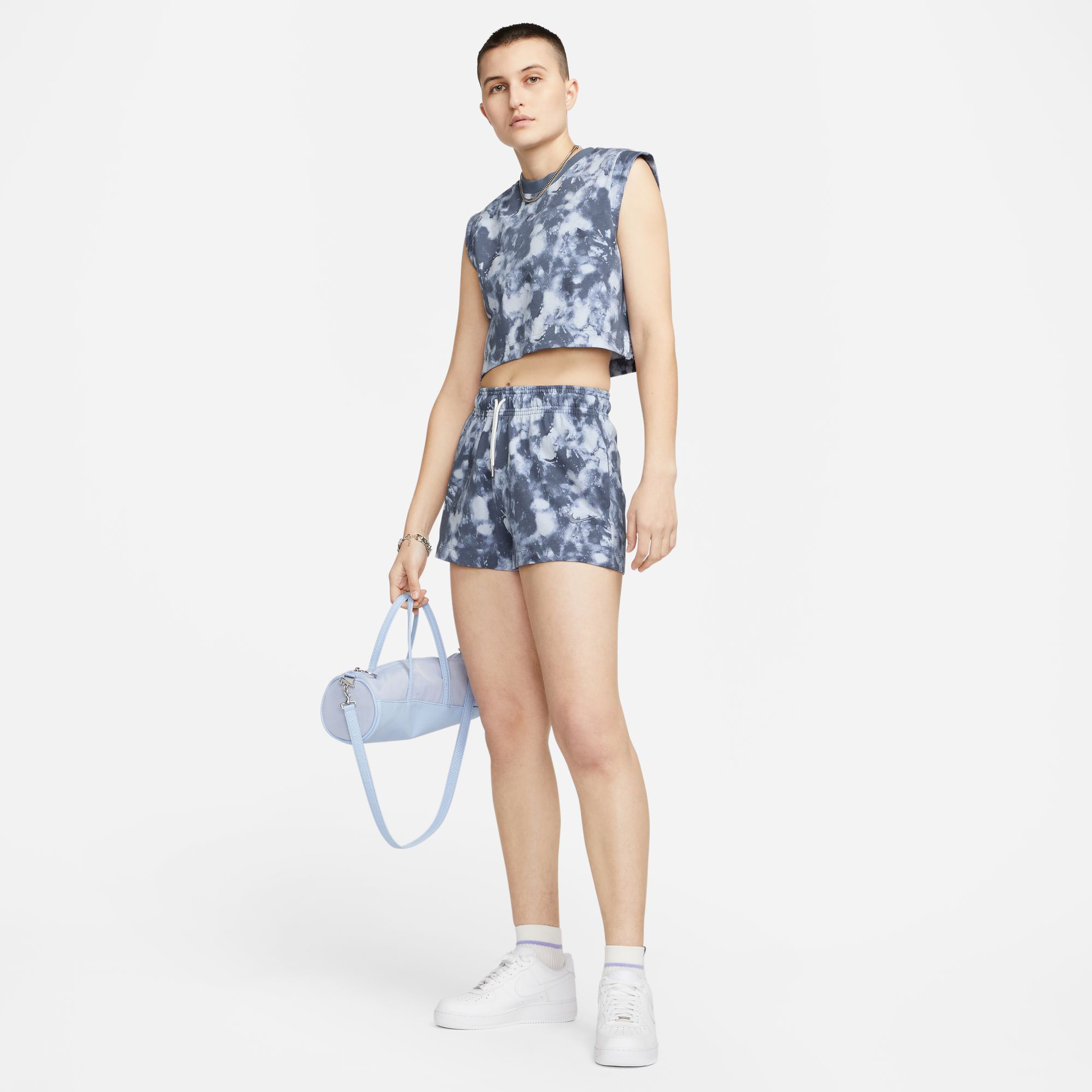 Nike Sportswear Kadın Gri Şort