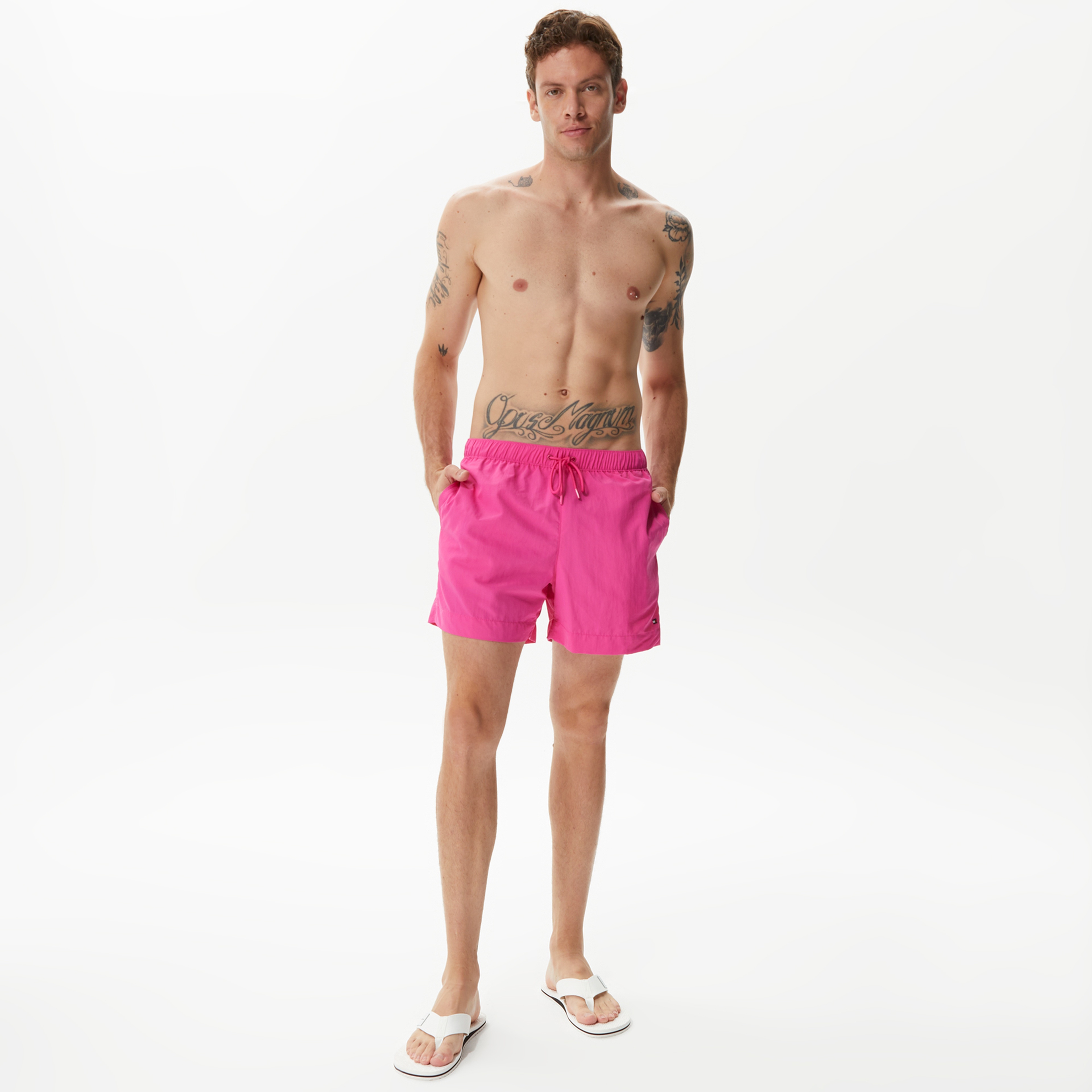 Tommy Hilfiger Classics Erkek Pembe Şort