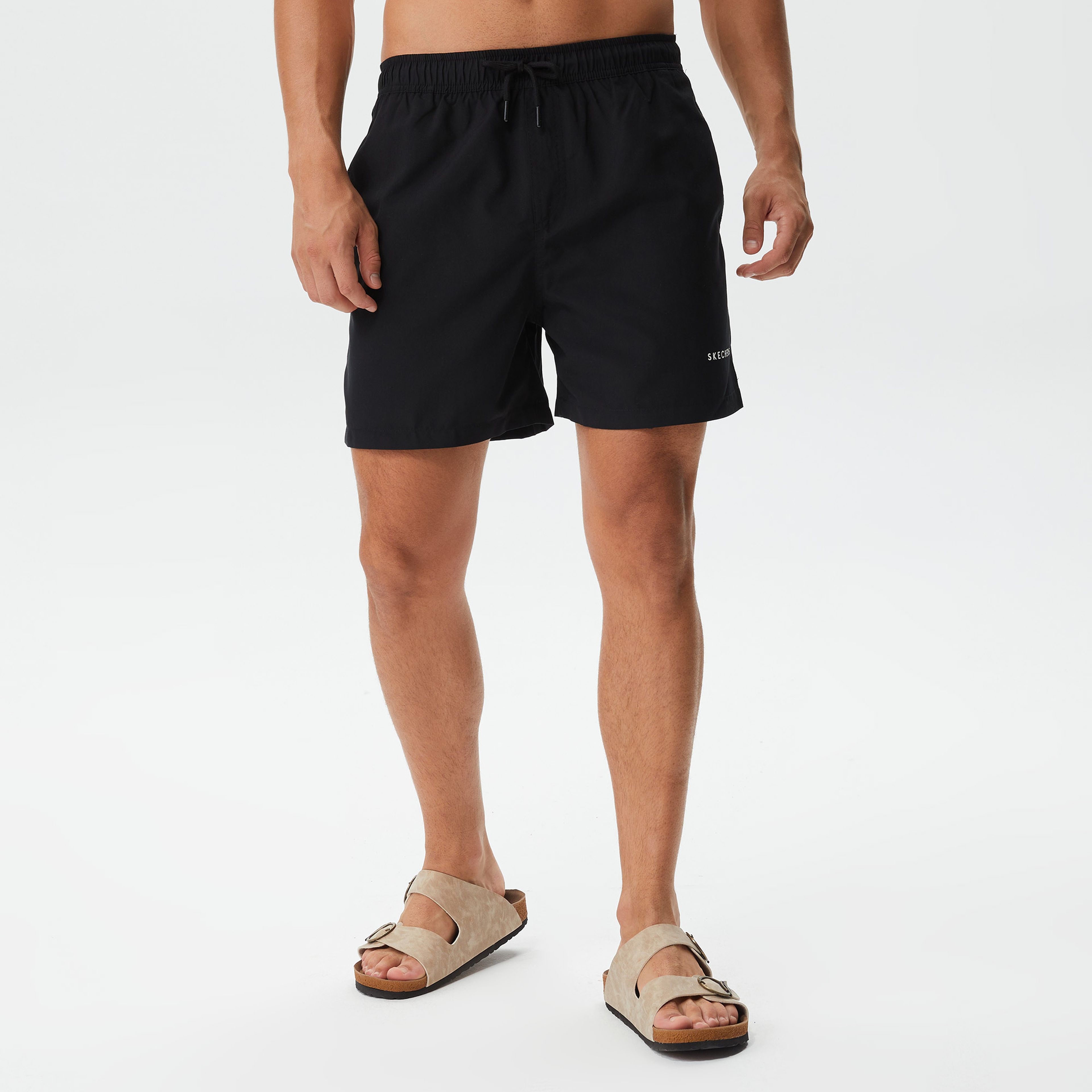 Skechers 5 İnch Erkek Siyah Deniz Şortu