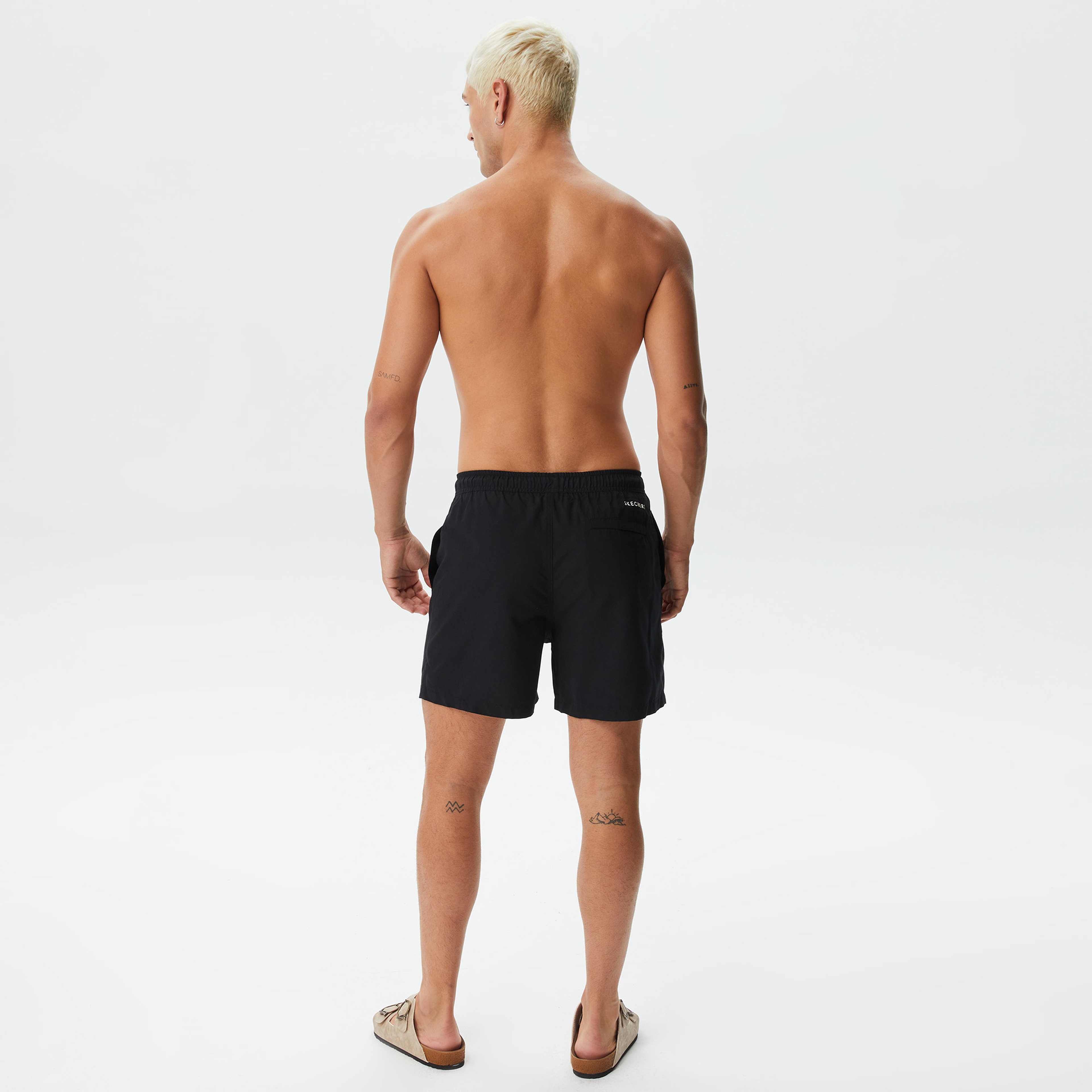 Skechers 5 İnch Erkek Siyah Deniz Şortu
