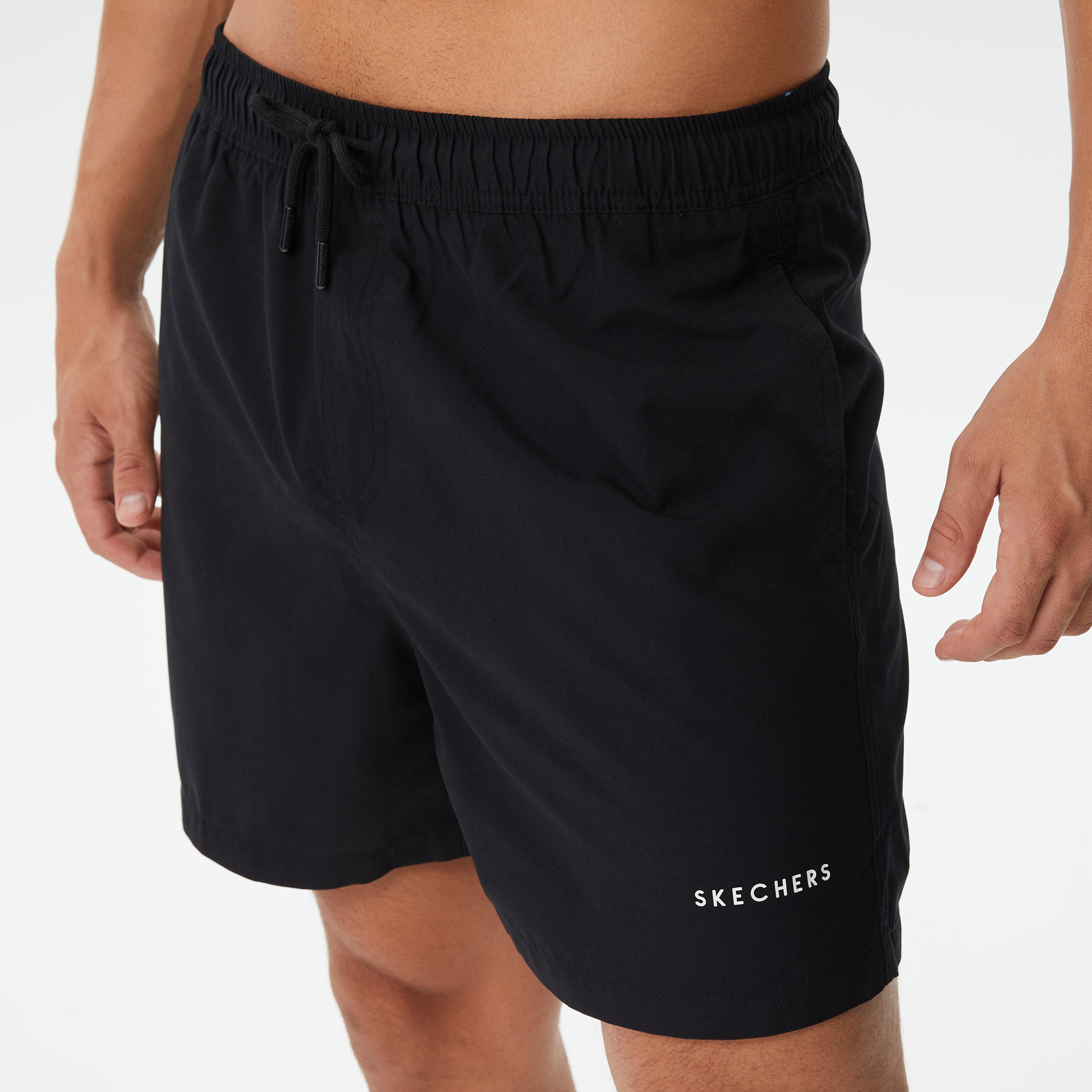 Skechers 5 İnch Erkek Siyah Deniz Şortu