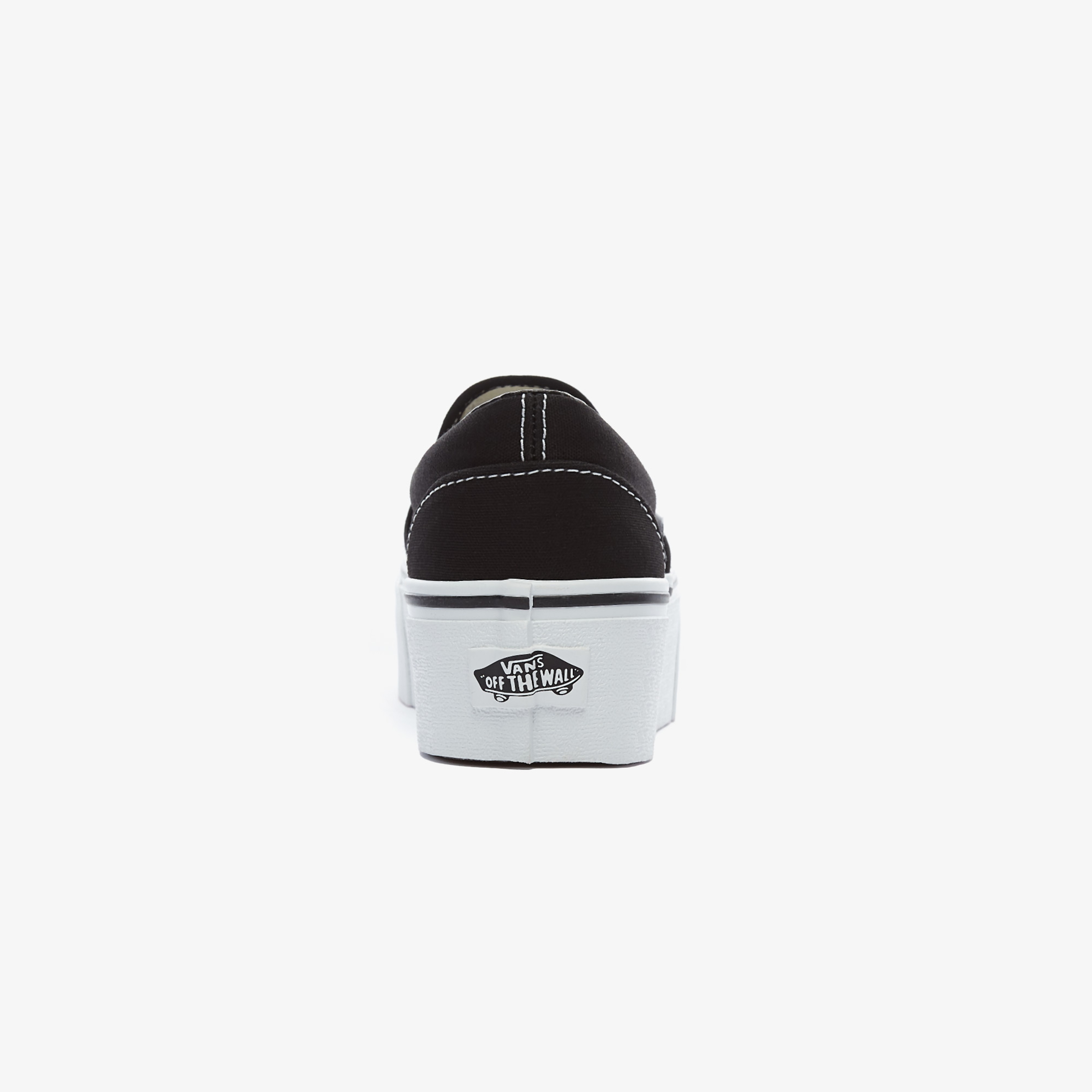 Vans Ua Classic Slip-On Stackform Platform Kadın Siyah Sneaker