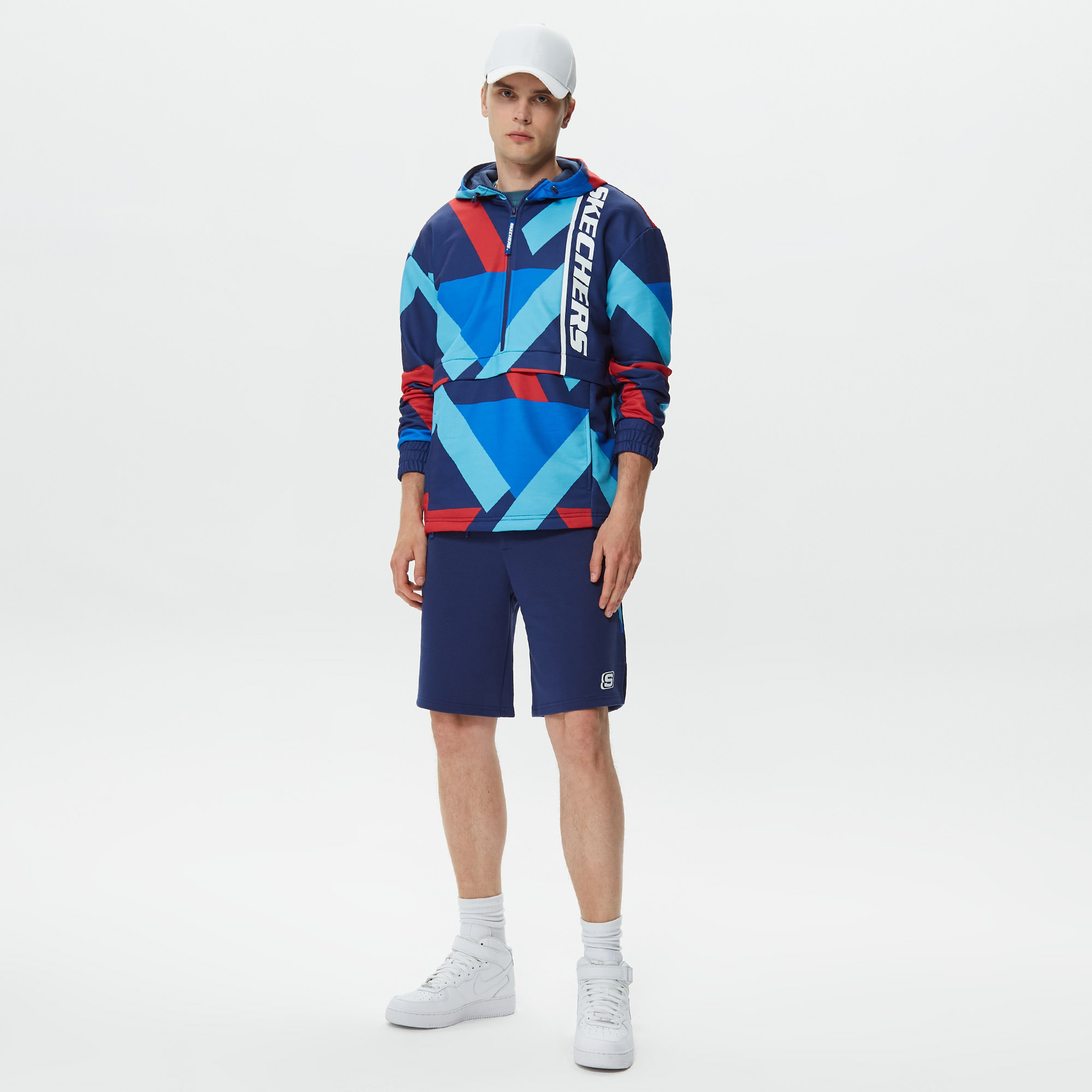 Skechers Capsule Collection Erkek Mavi Şort