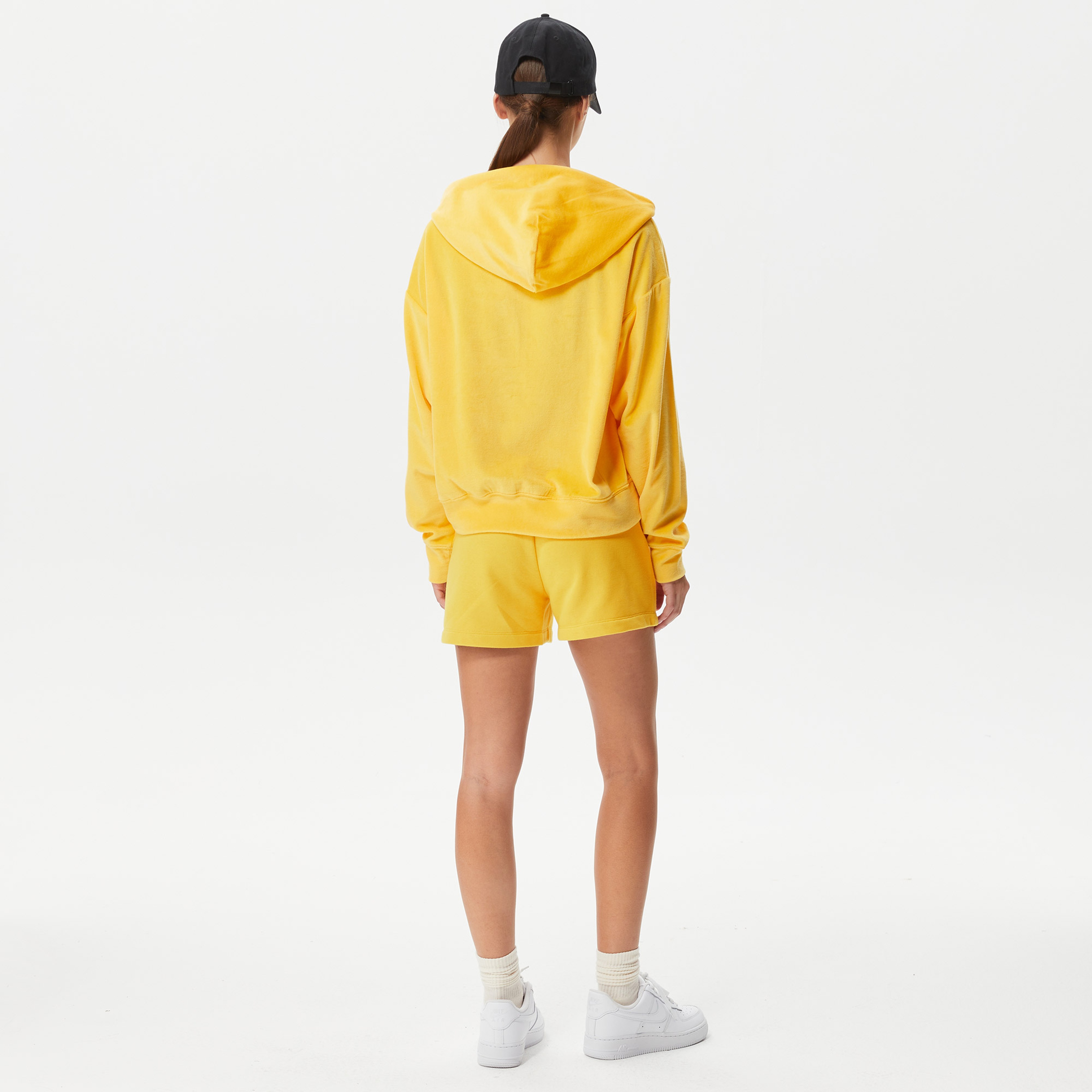 Champion Classic Kadın Sarı Hoodie