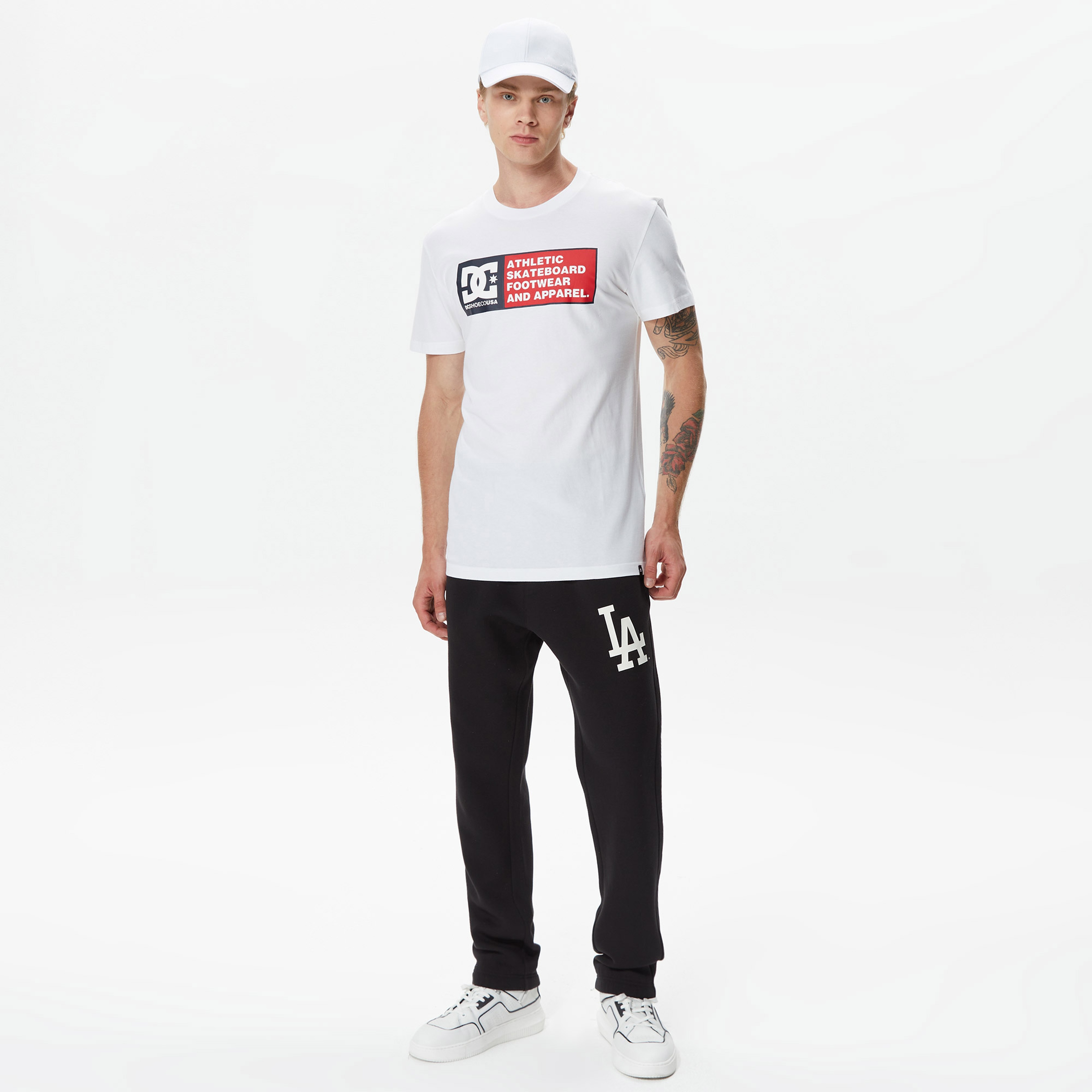 DC Shoes Density Zone Erkek Beyaz T-Shirt
