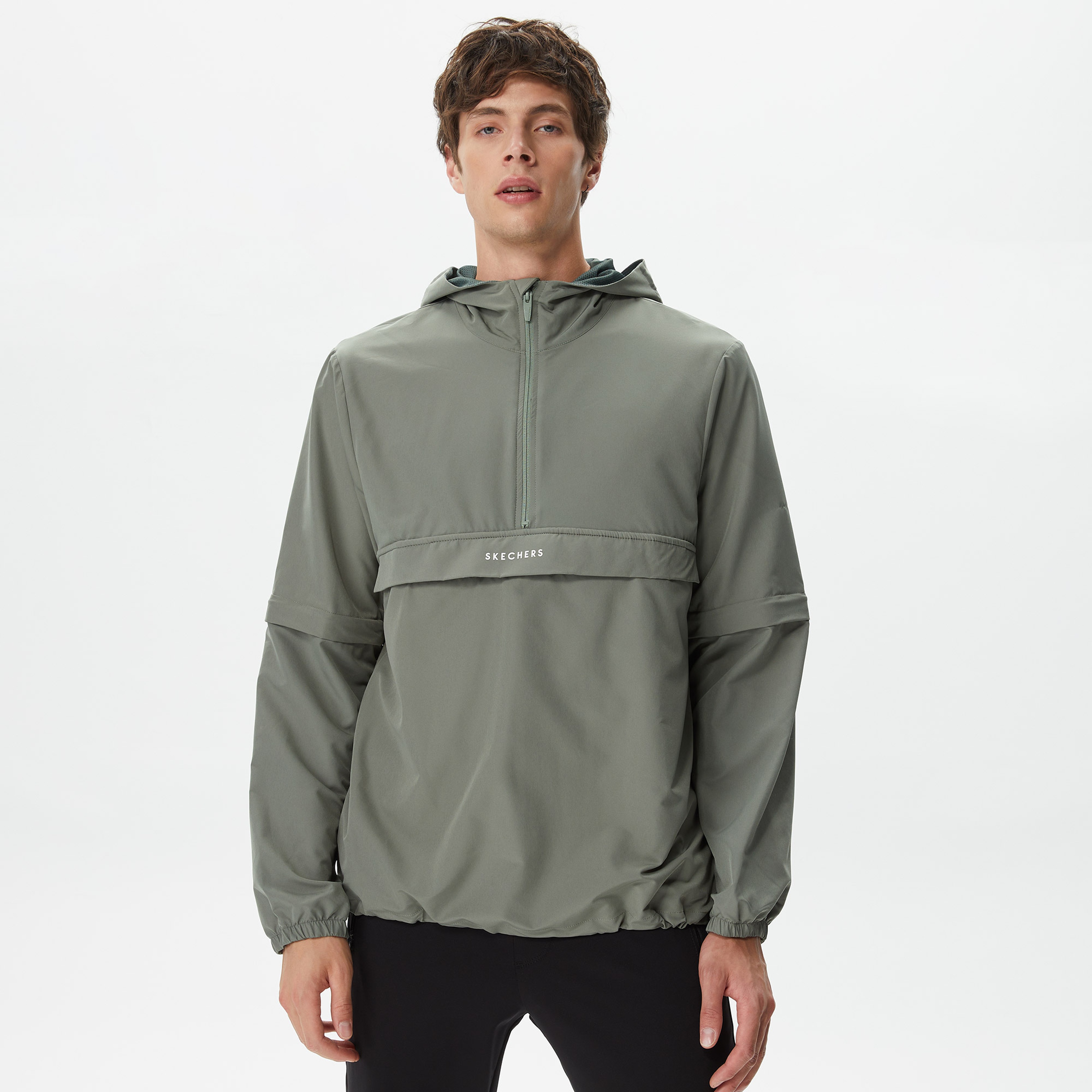 Skechers Micro Collection Erkek Yeşil Ceket
