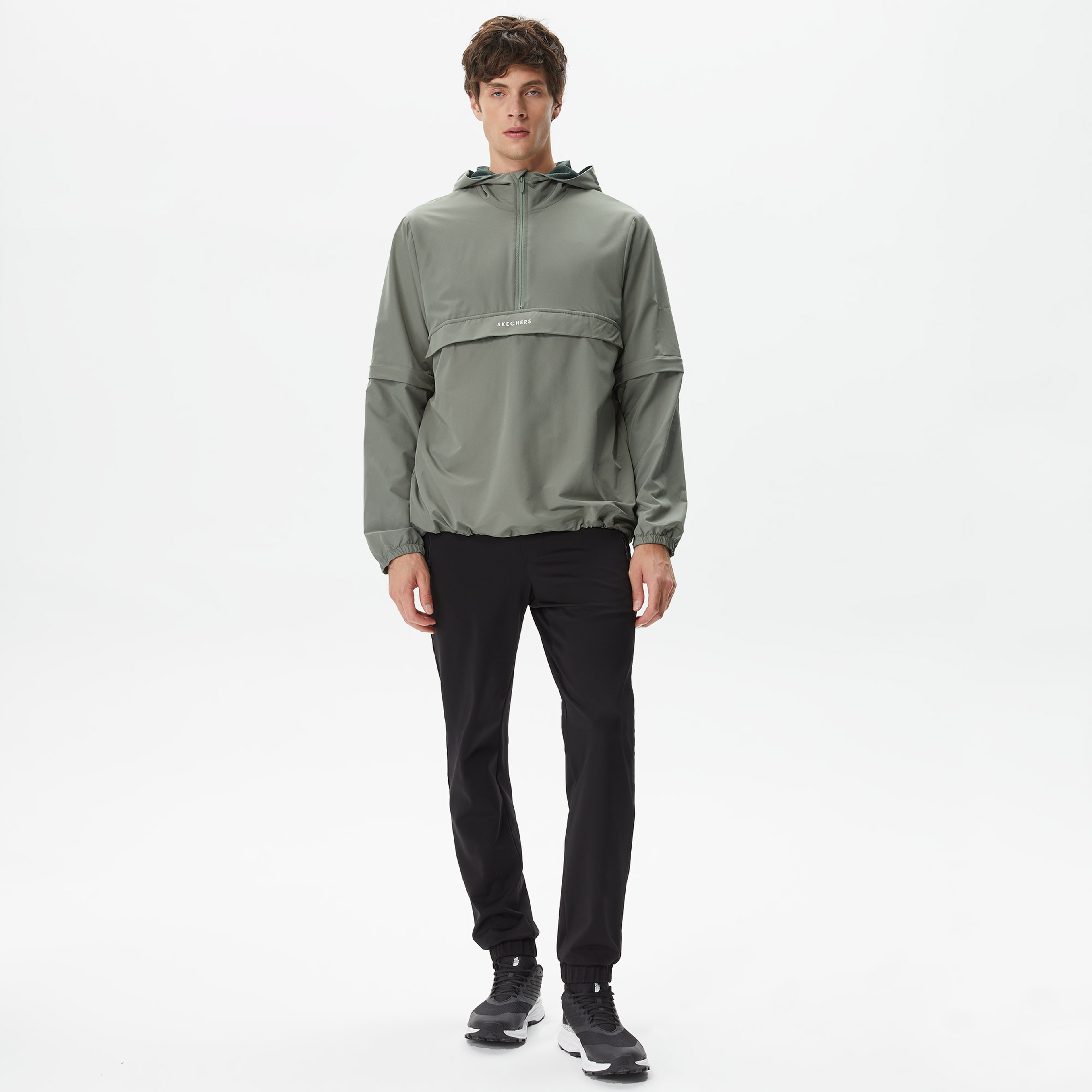 Skechers Micro Collection Erkek Yeşil Ceket