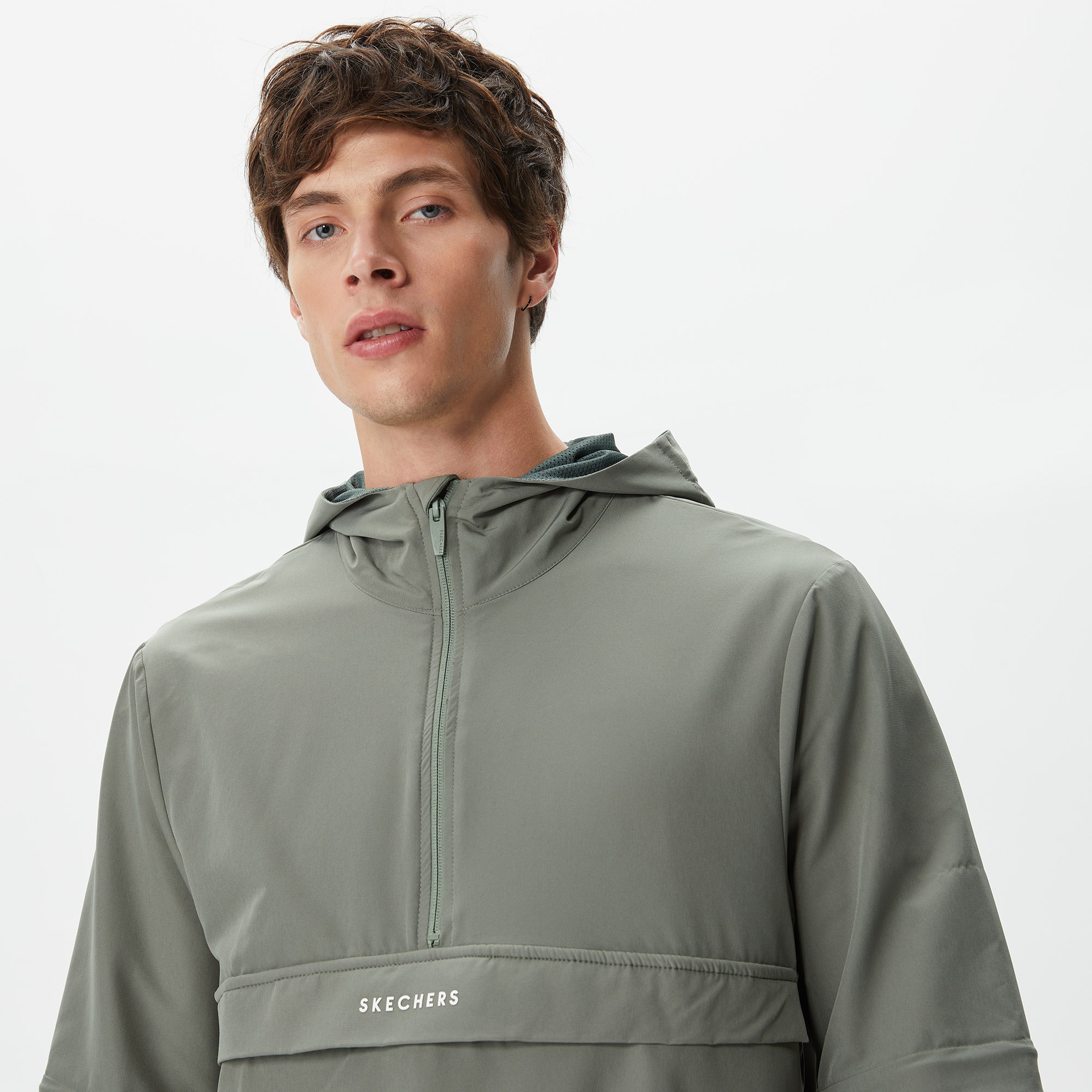 Skechers Micro Collection Erkek Yeşil Ceket