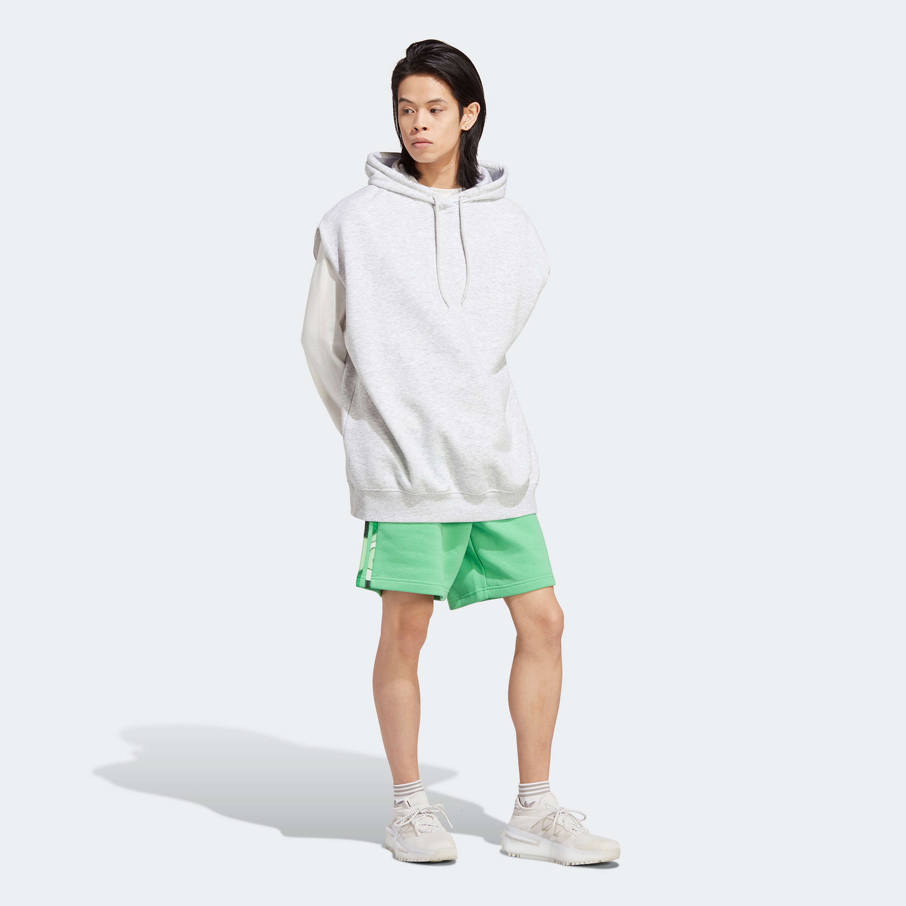 adidas Graphics Camo 3-Stripes Erkek Yeşil Şort
