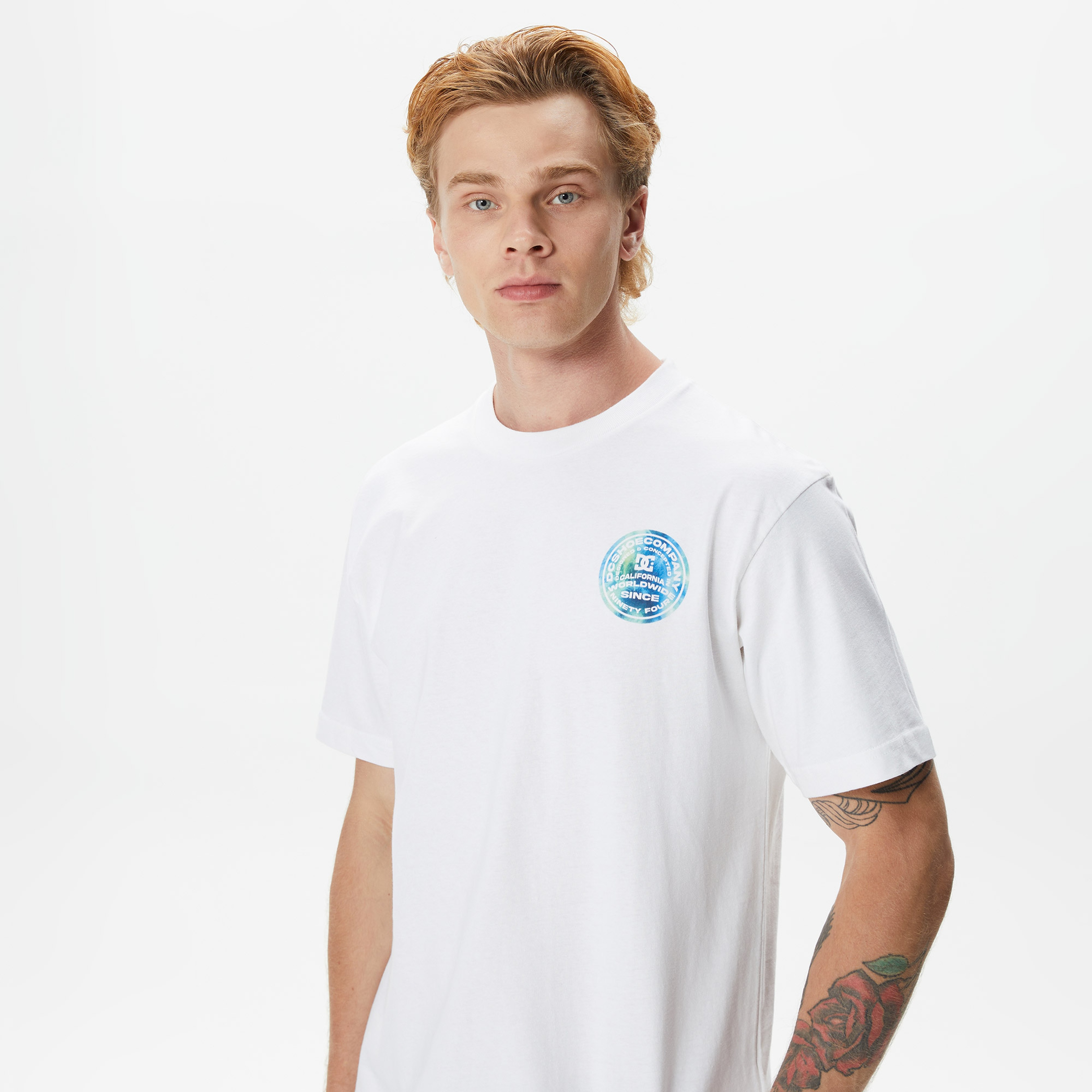 Dc Shoes 94 Concepts Erkek Beyaz T-Shirt