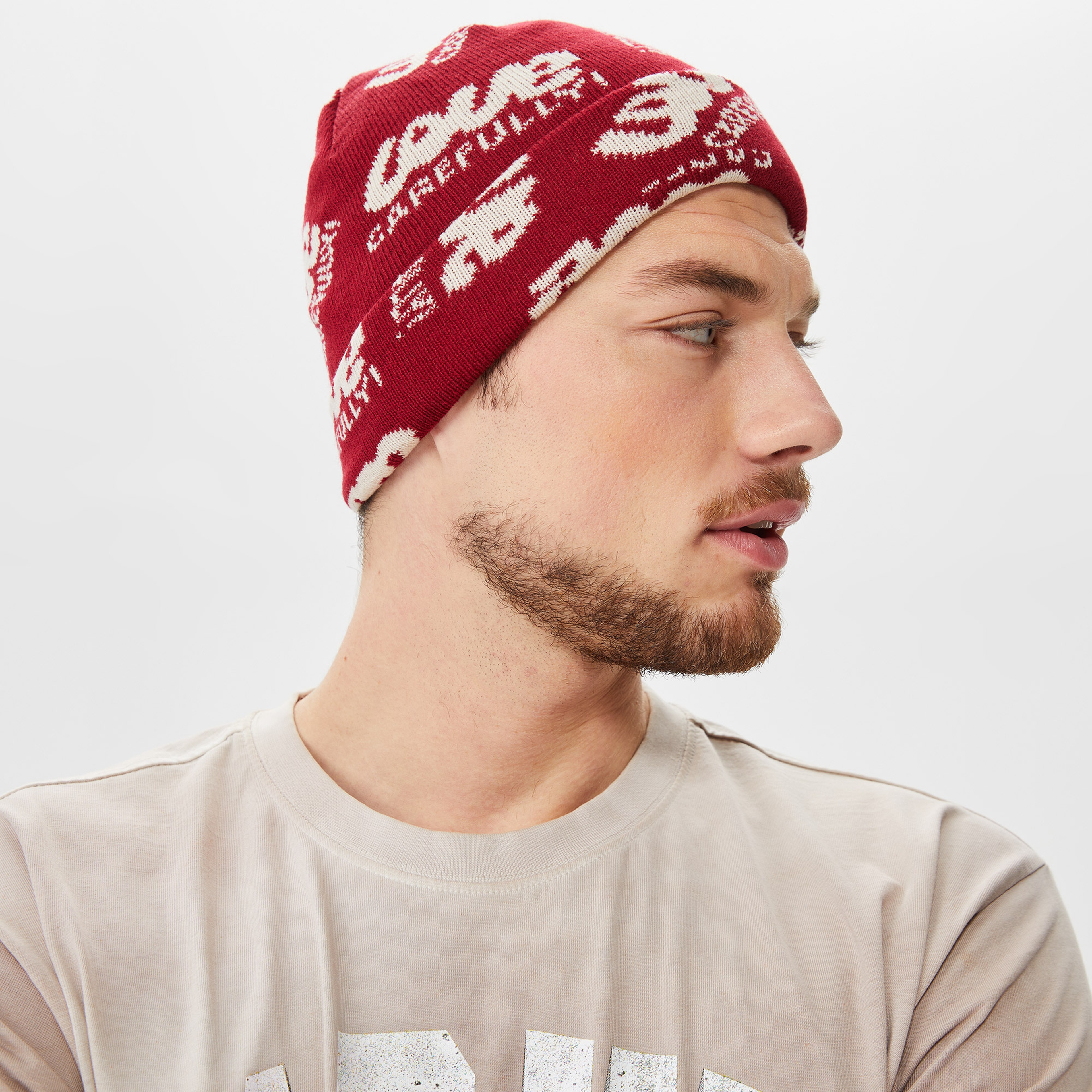 Market Love Carefully Erkek Bordo Şapka