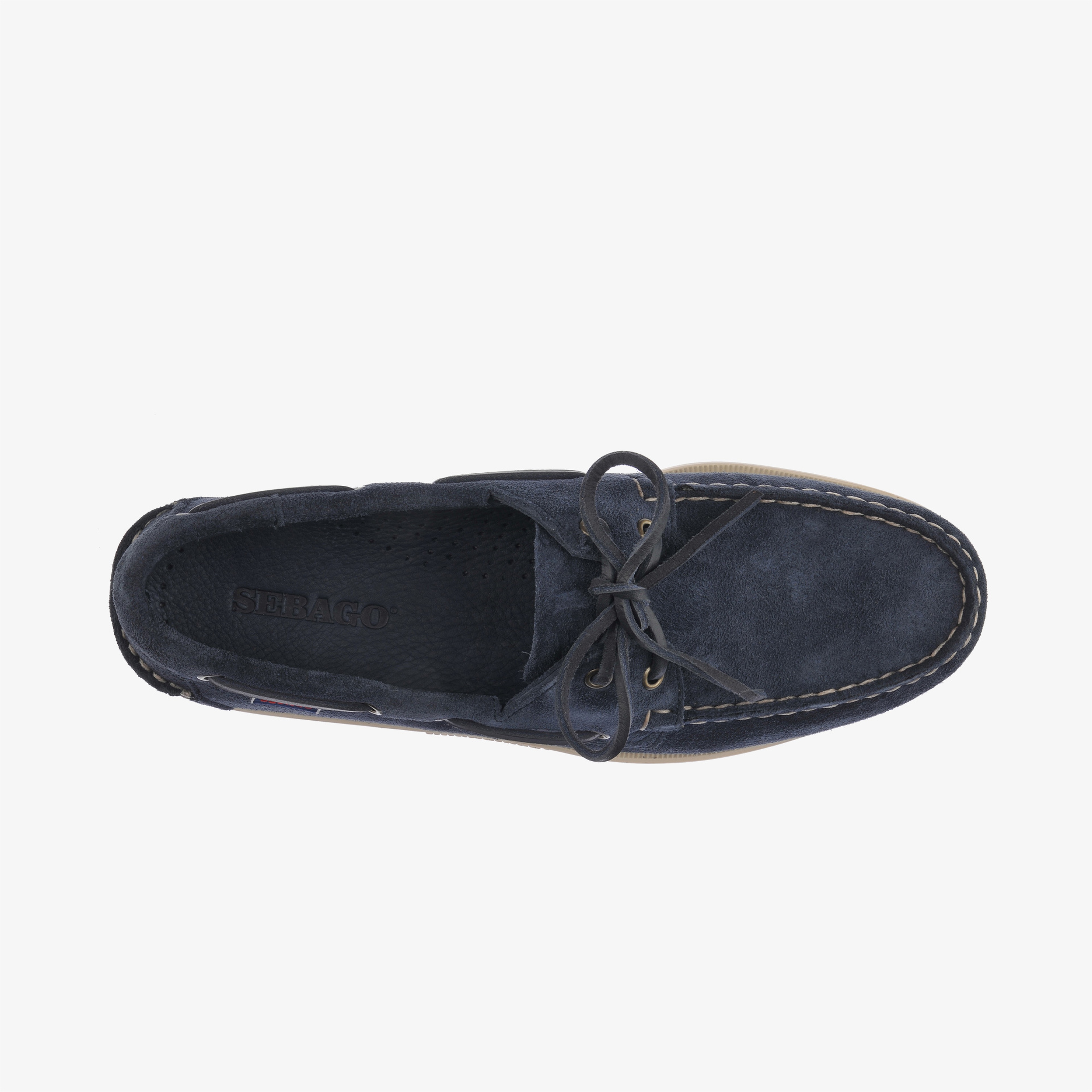 Sebago Portland Flesh Out Erkek Lacivert Süet Deri Ayakkabı