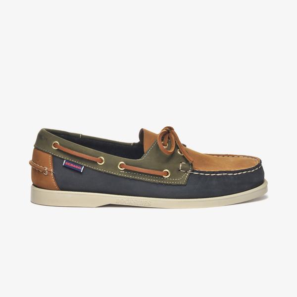 Sebago Portland Spinnaker Nbk-Nbk Erkek Mavi Deri Ayakkabı