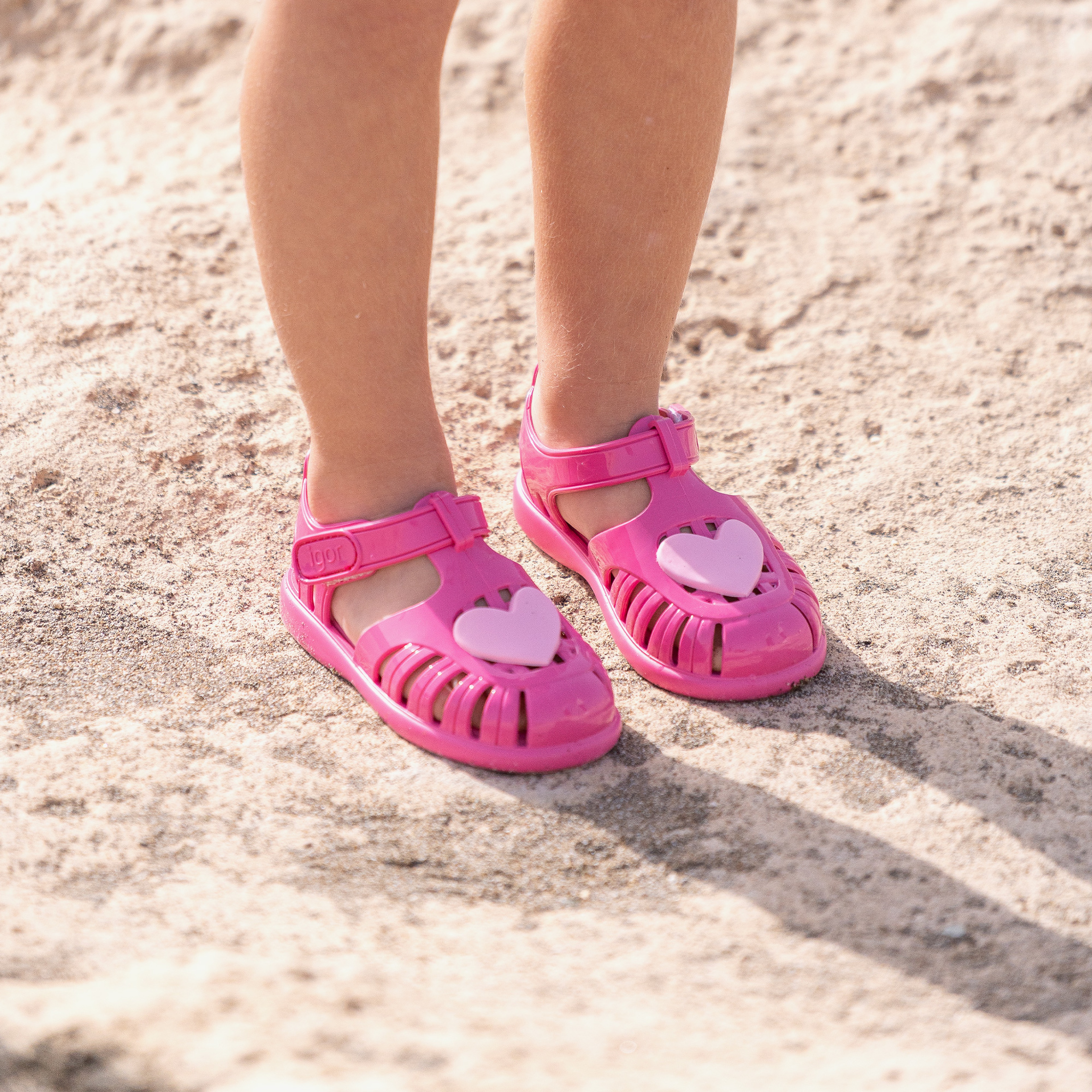 Igor Tobby Gloss Love Bebek Pembe Sandalet