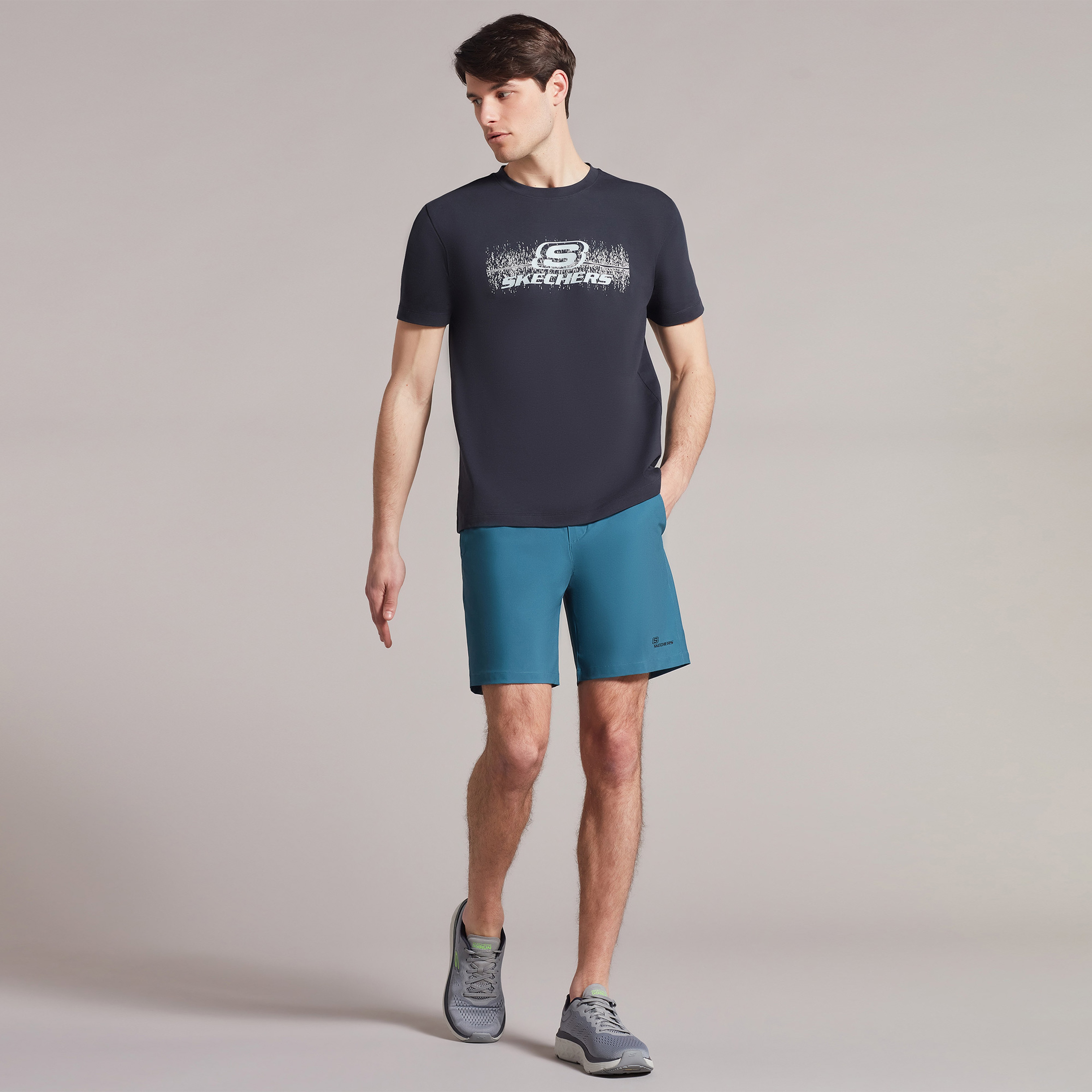 Skechers Erkek Siyah T-Shirt