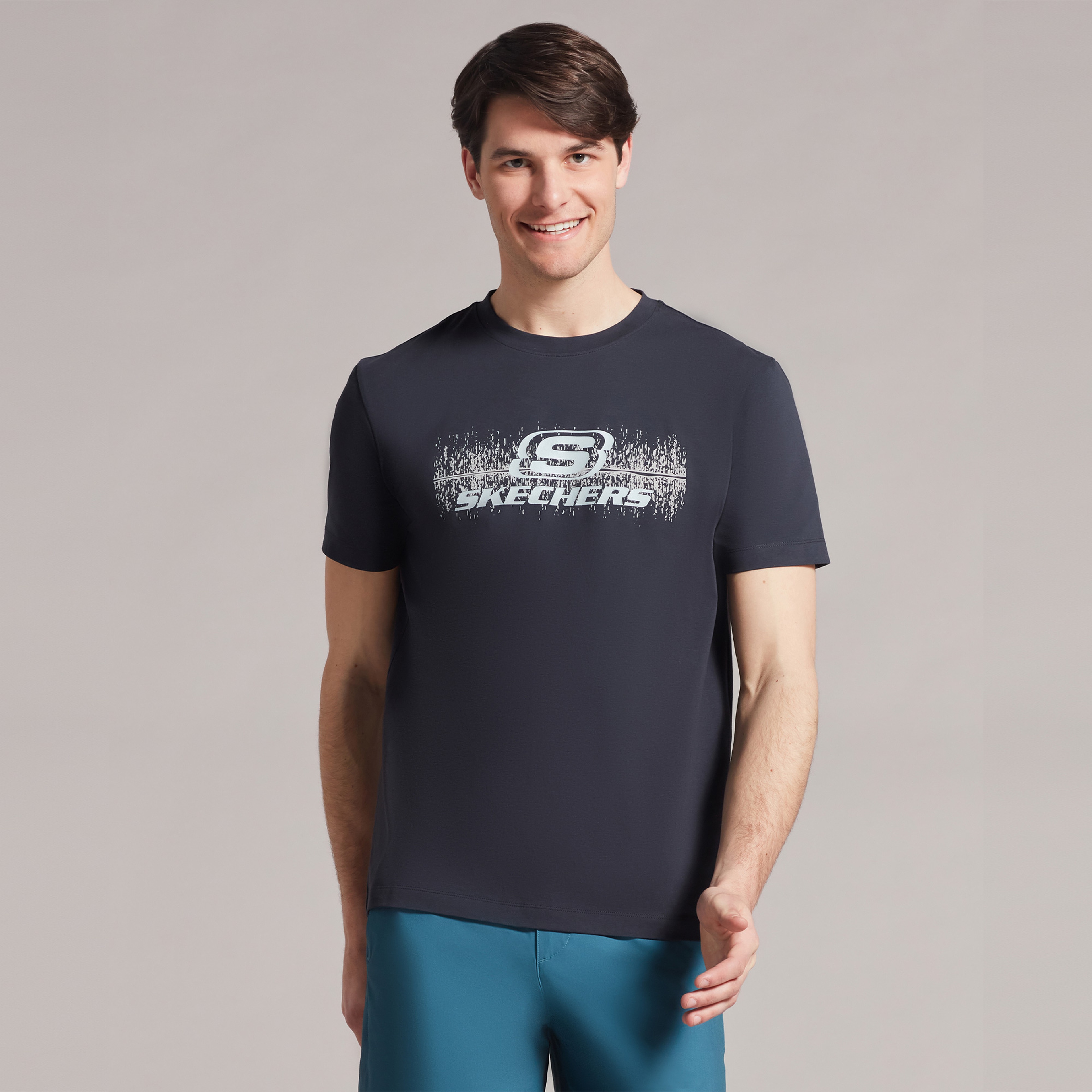 Skechers Erkek Siyah T-Shirt