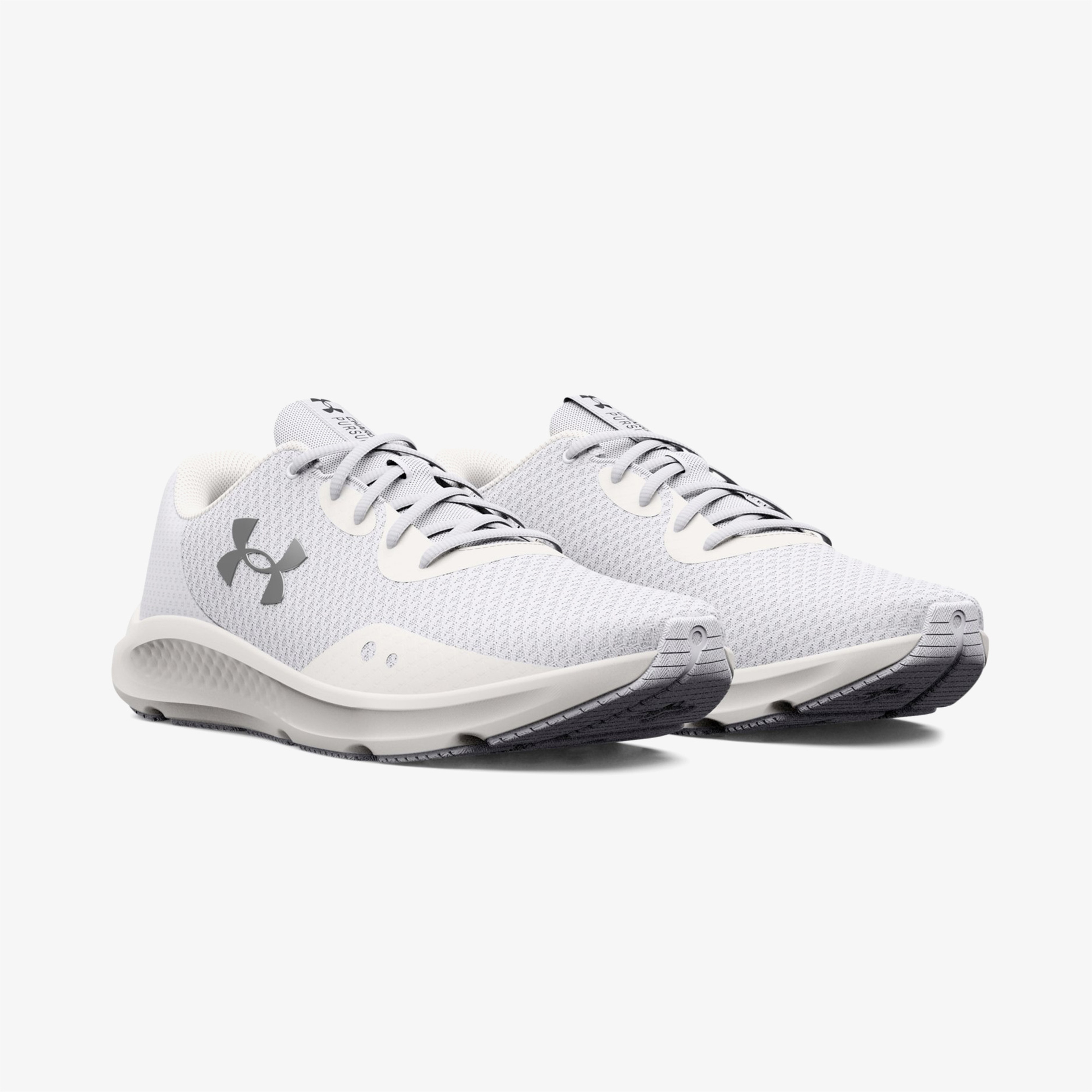 Under Armour Charged Pursuit 3 Erkek Beyaz Spor Ayakkabı