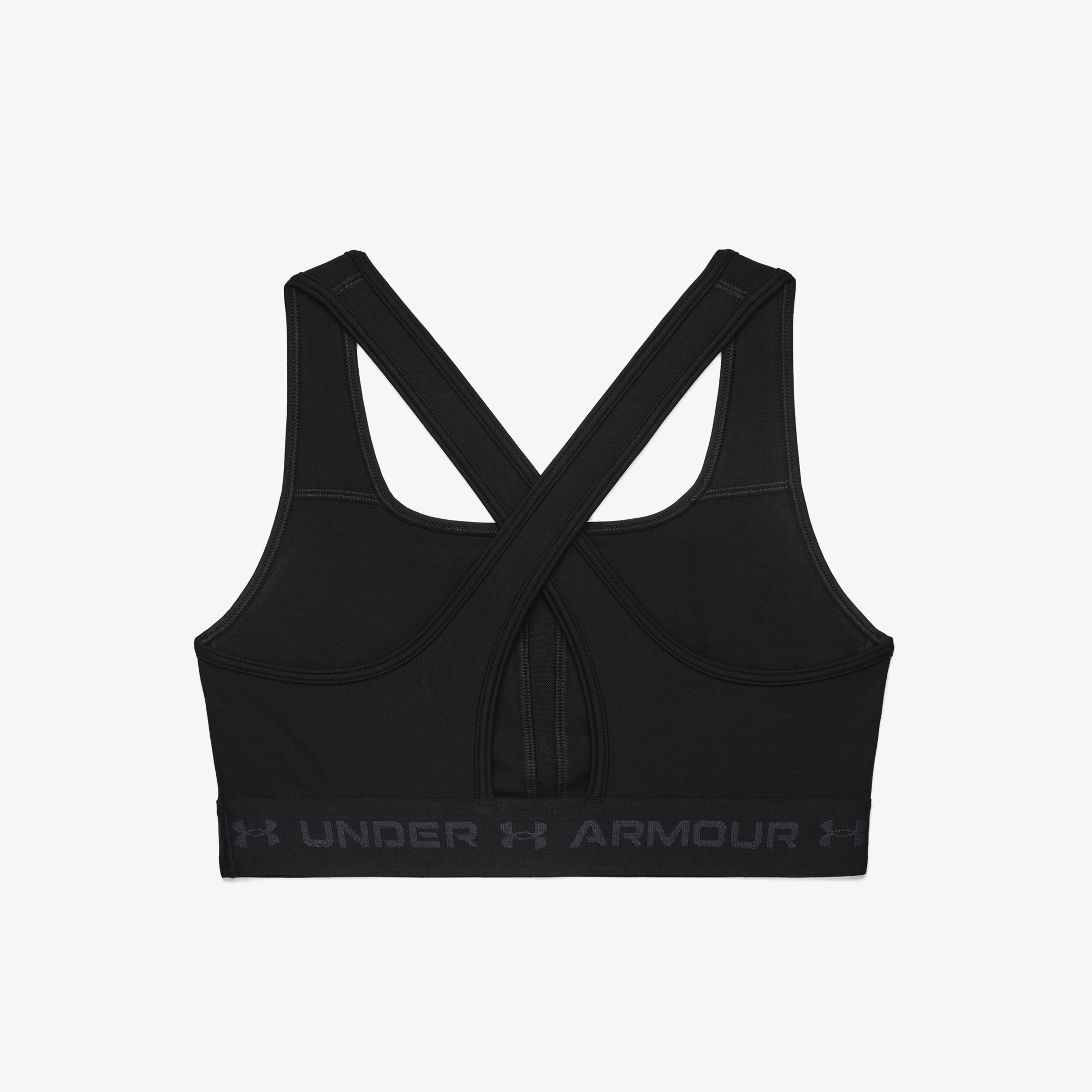 Under Armour Crossback Mid Kadın Siyah Bra