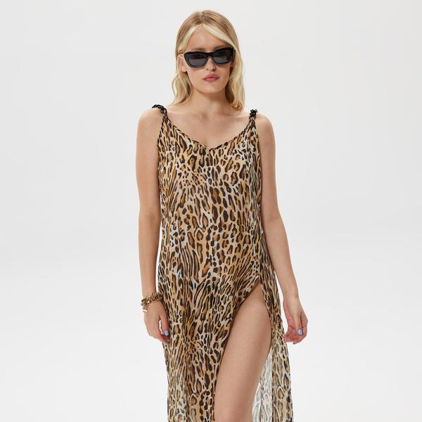 Moschino Kadın Kahverengi Elbise